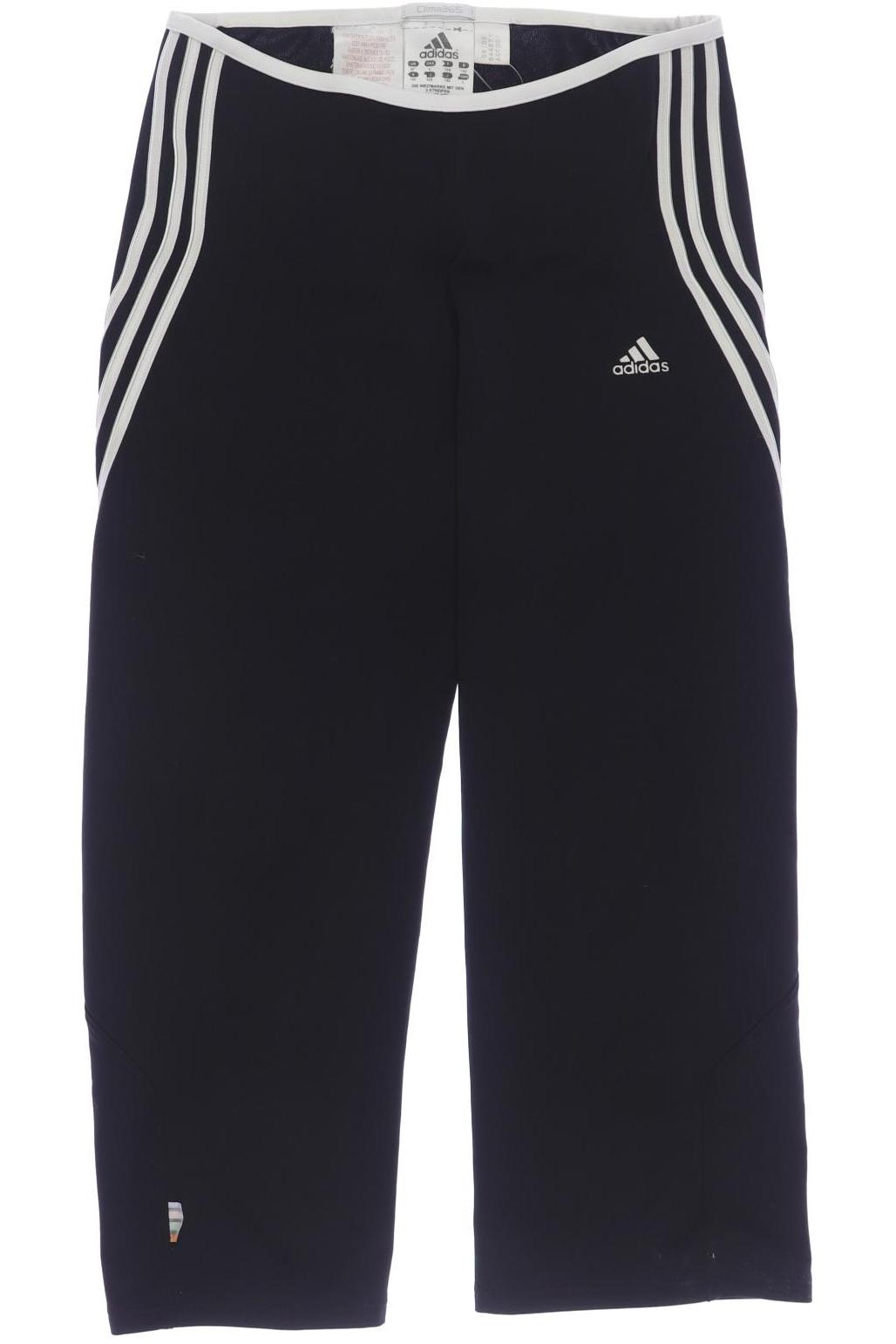 

adidas Damen Stoffhose, schwarz, Gr. 152