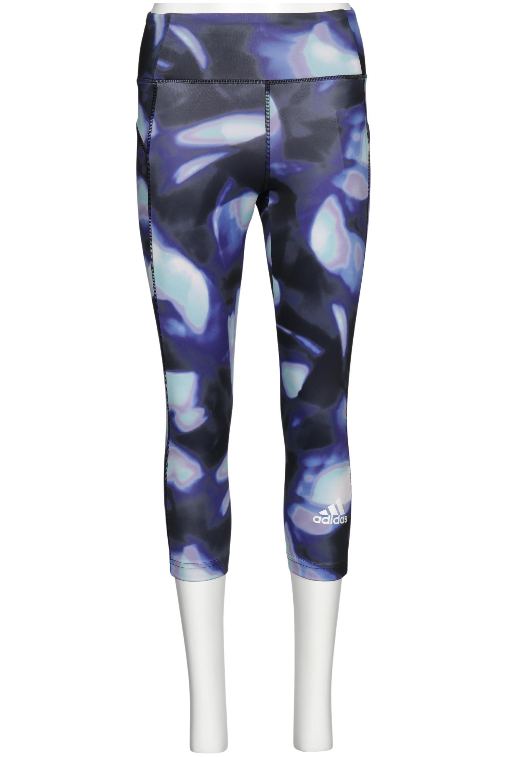 

adidas Damen Stoffhose, blau, Gr. 122