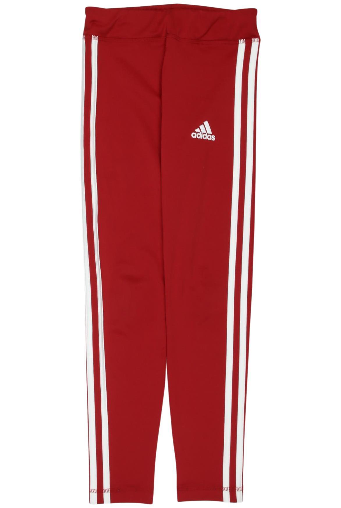 

adidas Damen Stoffhose, rot, Gr. 140