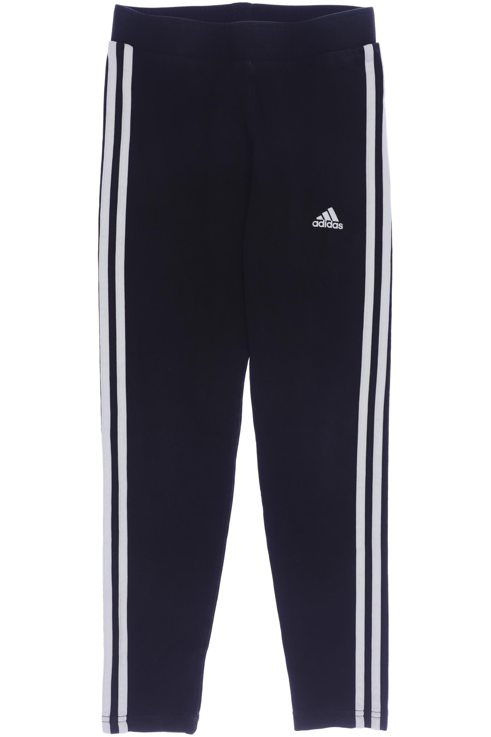 

adidas Damen Stoffhose, schwarz, Gr. 152
