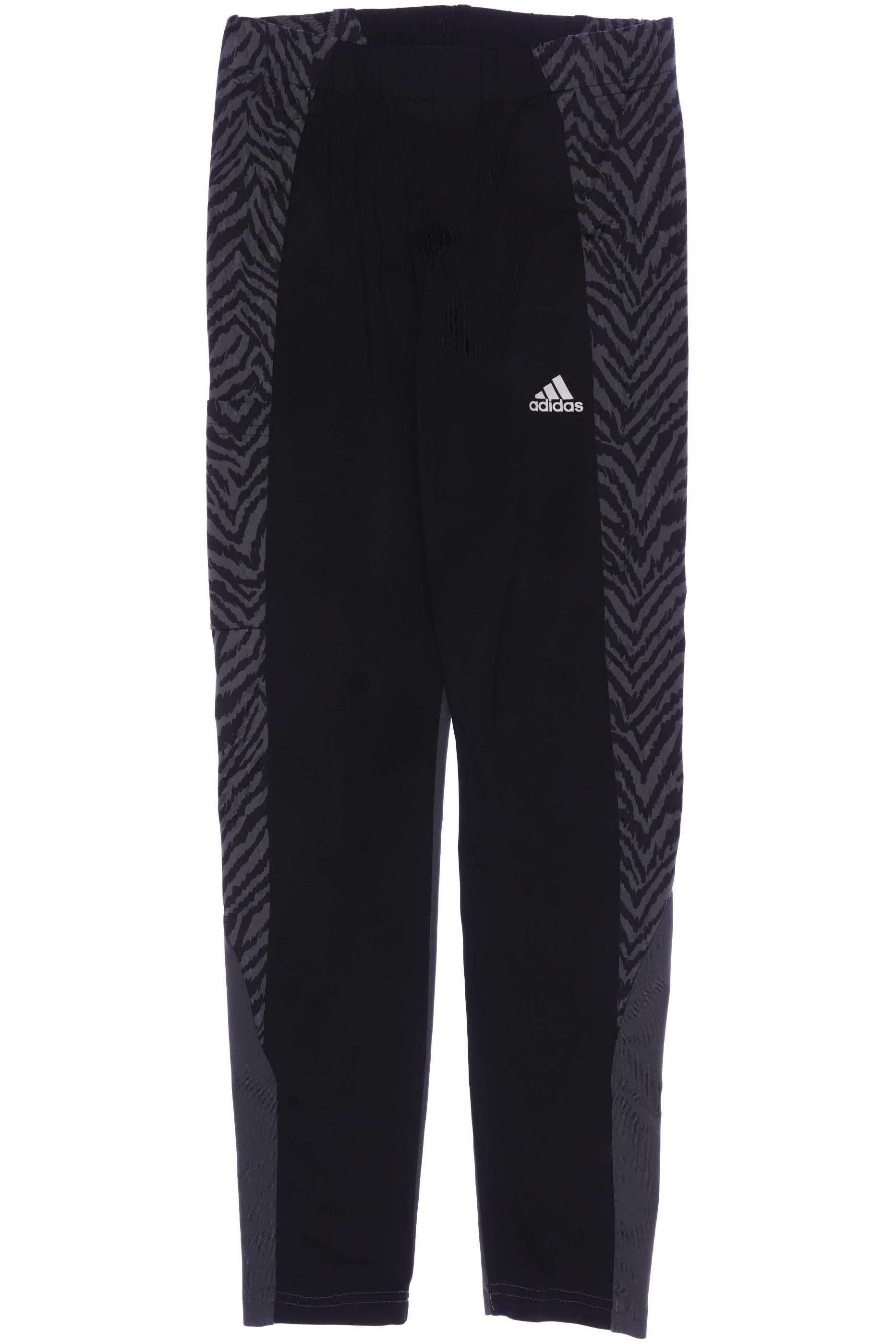 

adidas Damen Stoffhose, schwarz, Gr. 152