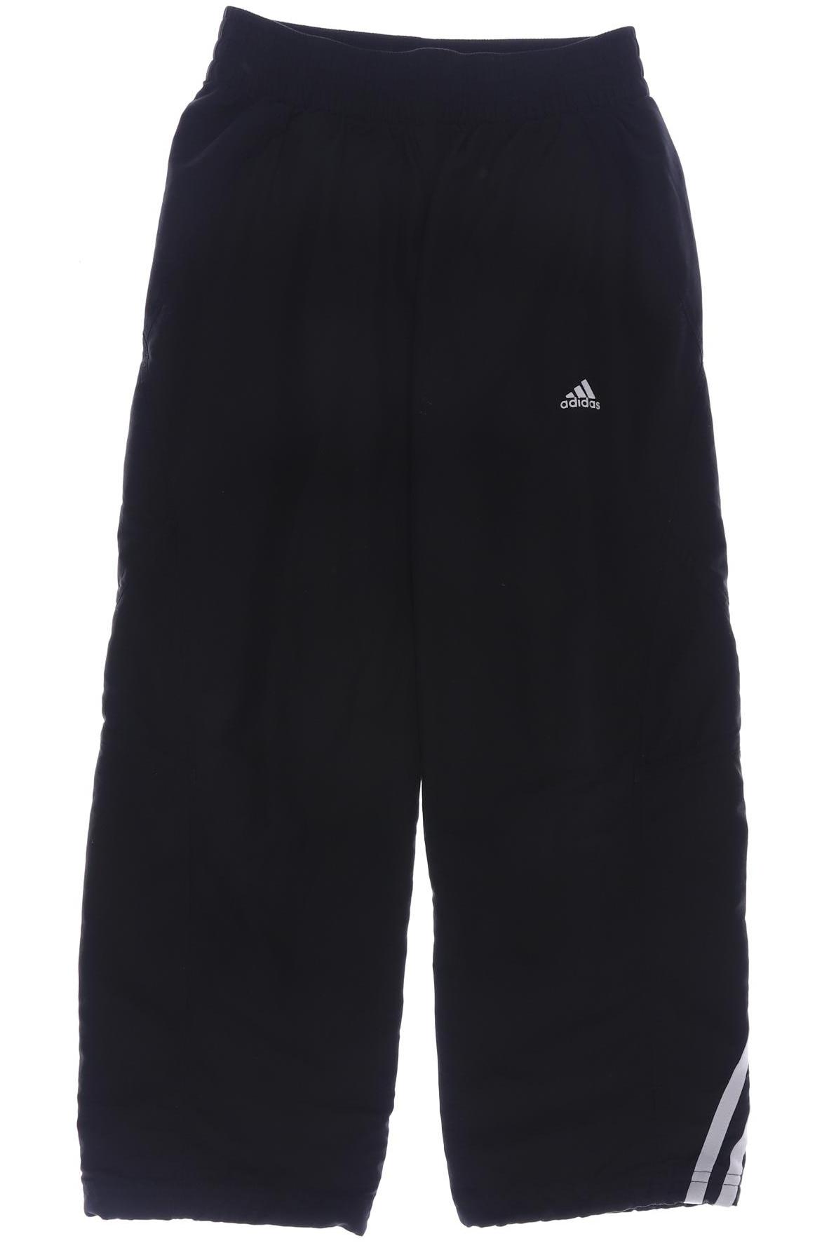 

adidas Damen Stoffhose, schwarz, Gr. 128