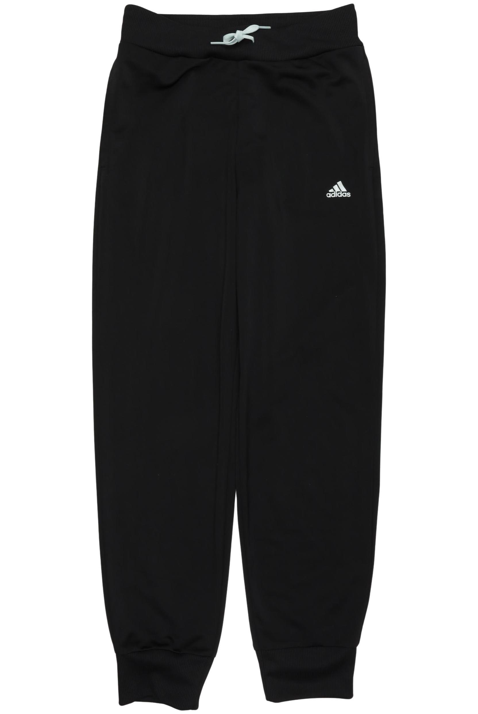 

adidas Damen Stoffhose, schwarz, Gr. 164
