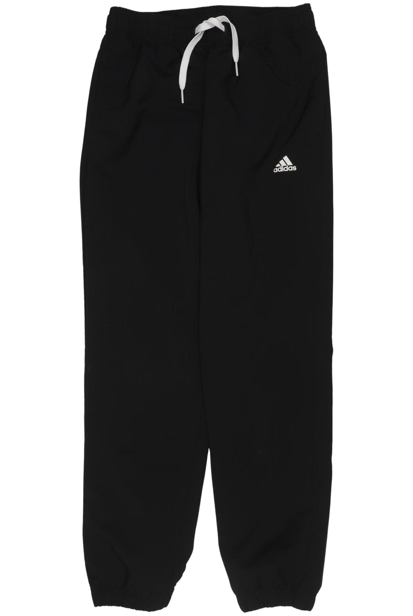 

adidas Mädchen Stoffhose, schwarz, Gr. 152