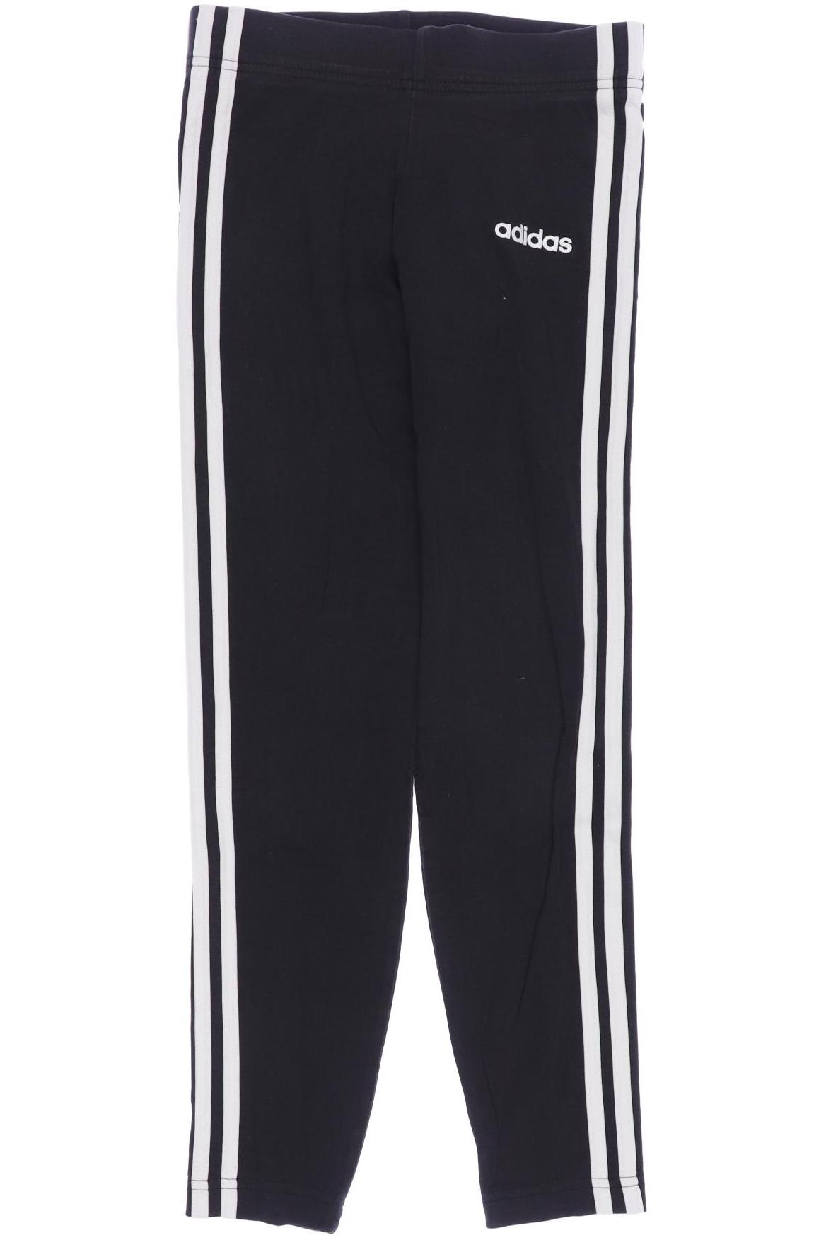 

adidas Damen Stoffhose, schwarz, Gr. 152