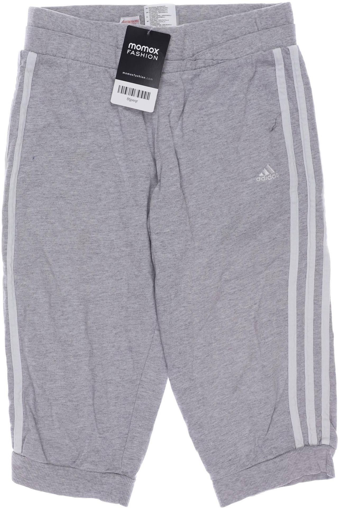 

adidas Damen Stoffhose, grau, Gr. 152
