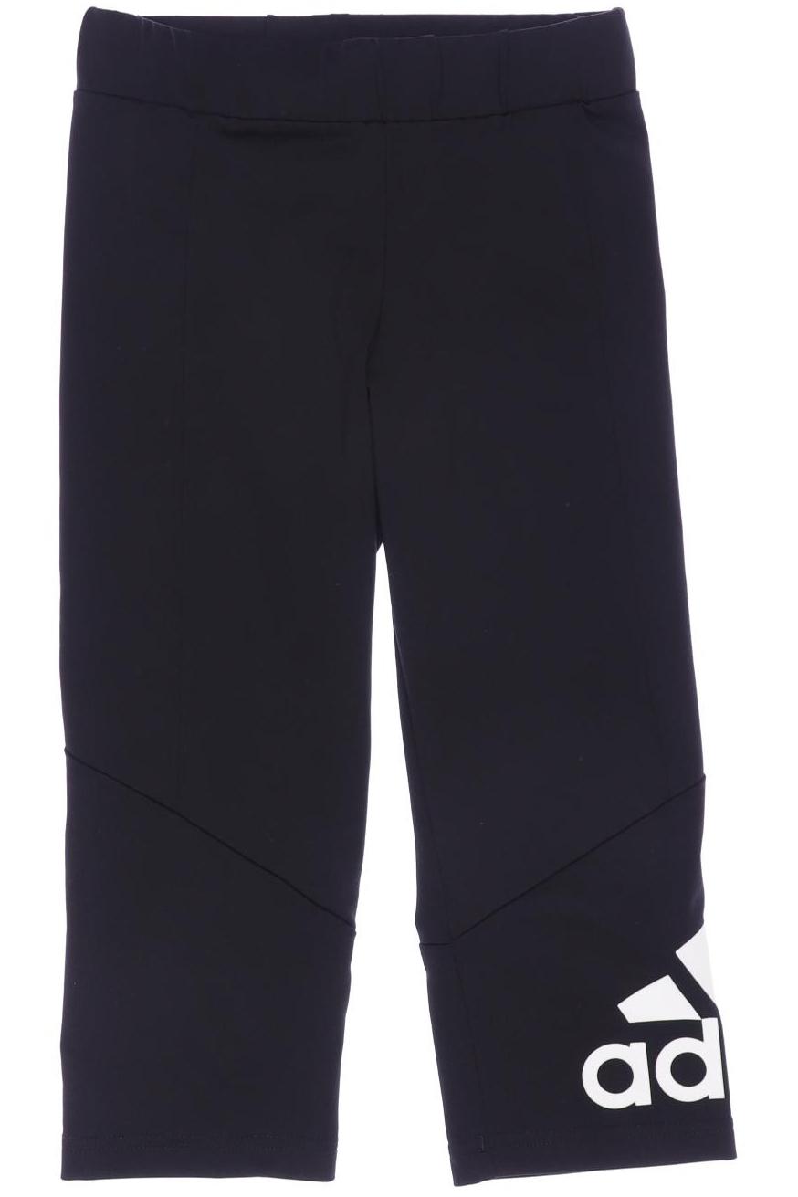 

adidas Damen Stoffhose, schwarz, Gr. 140