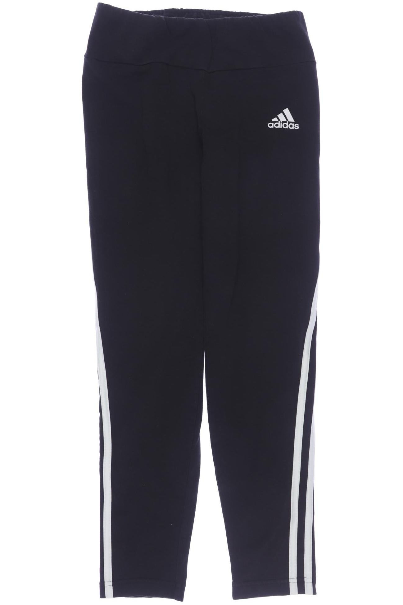 

adidas Damen Stoffhose, schwarz, Gr. 152
