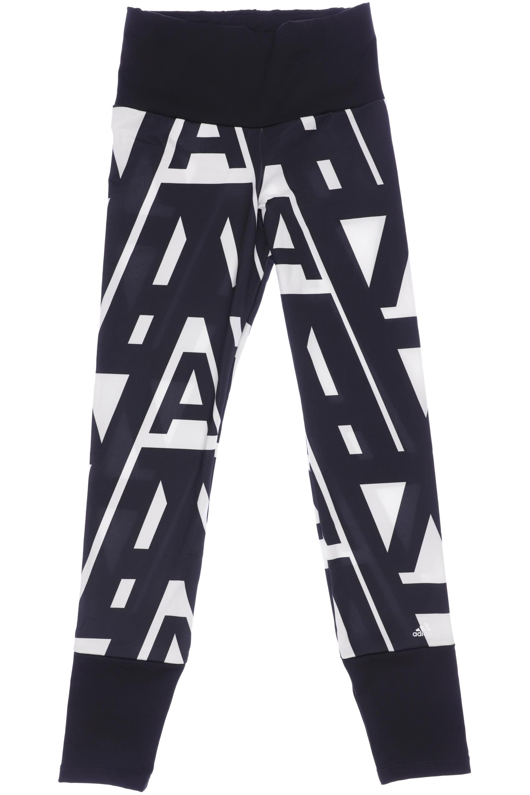 

adidas Damen Stoffhose, schwarz, Gr. 164