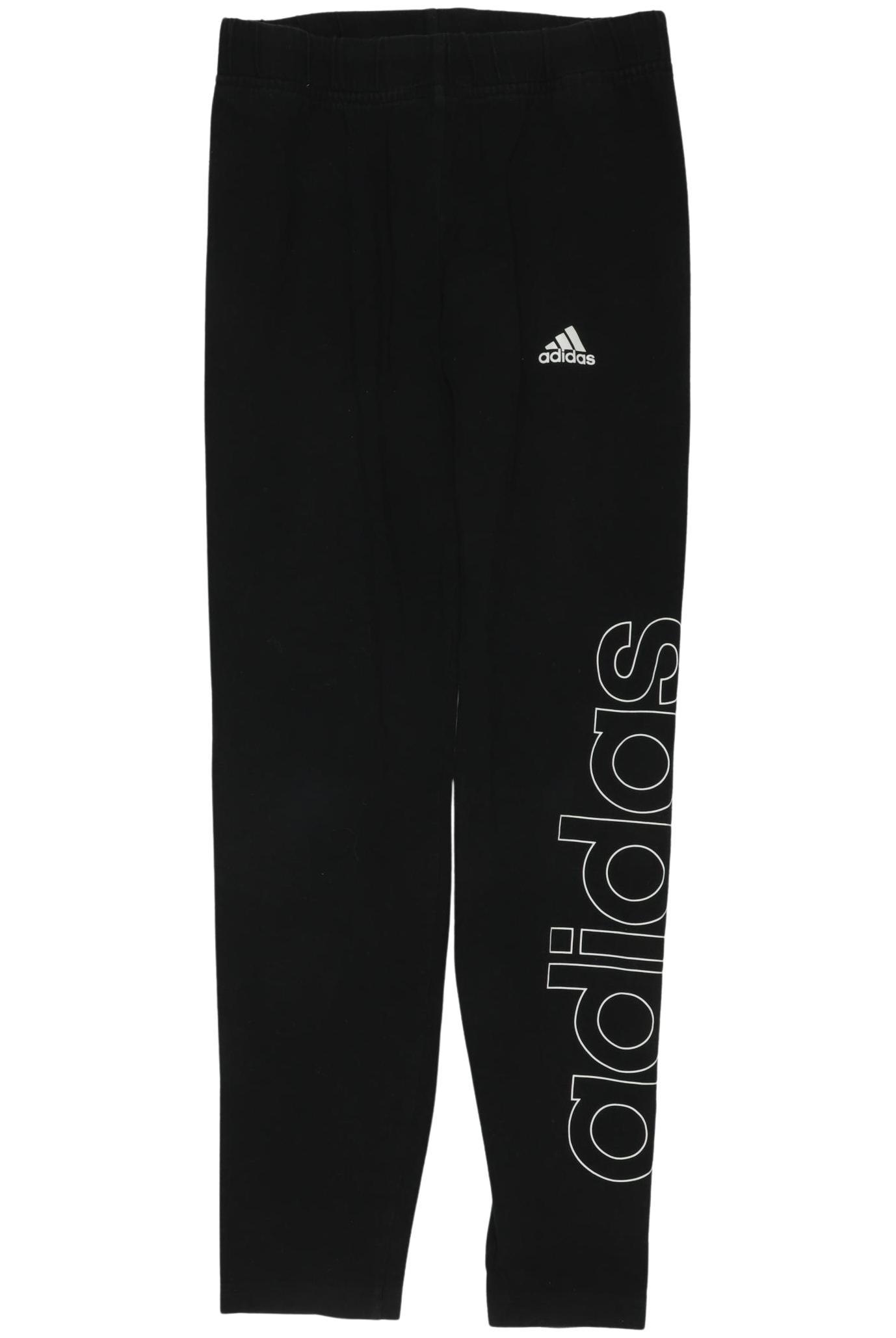 

adidas Damen Stoffhose, schwarz, Gr. 152