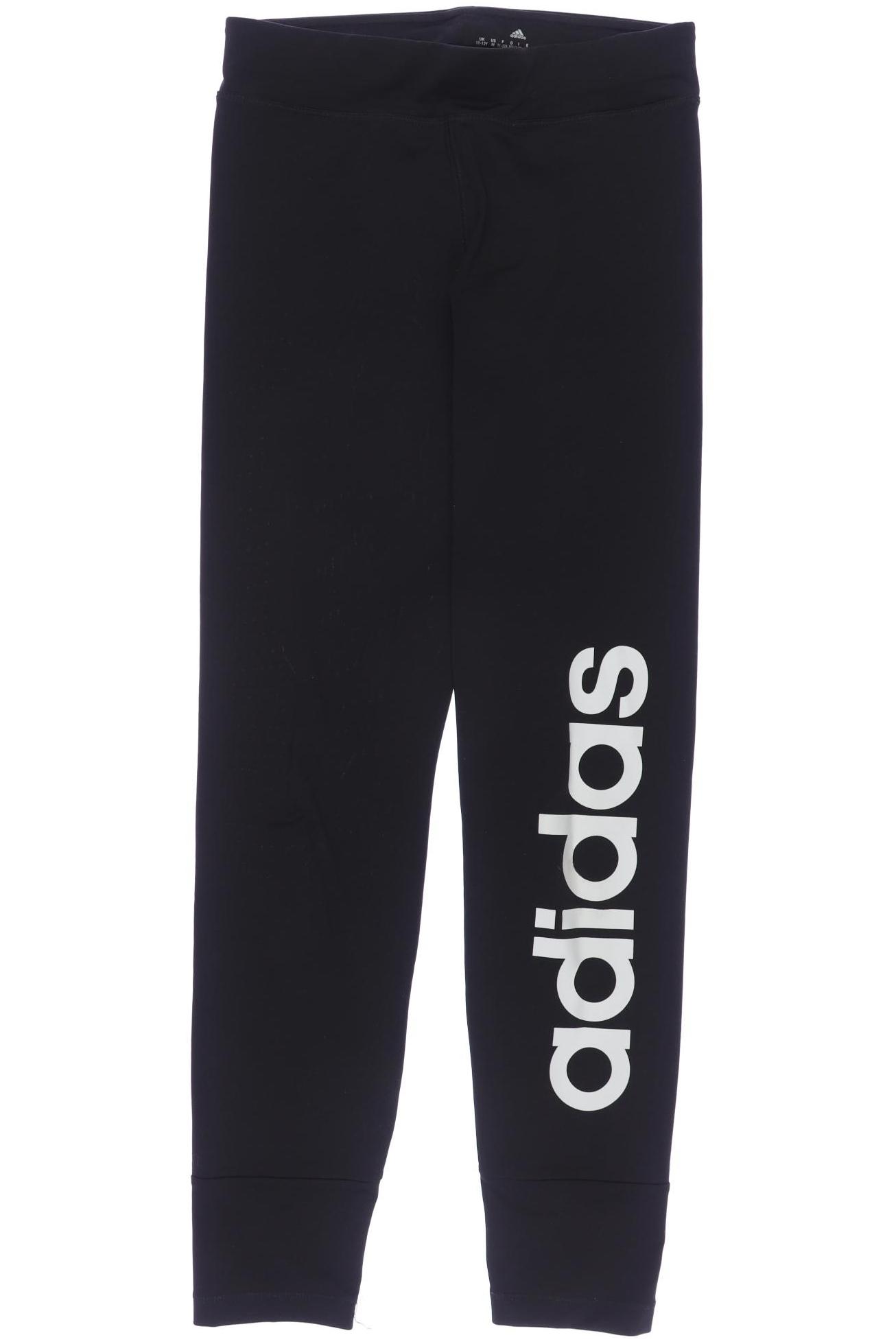 

adidas Damen Stoffhose, schwarz, Gr. 152