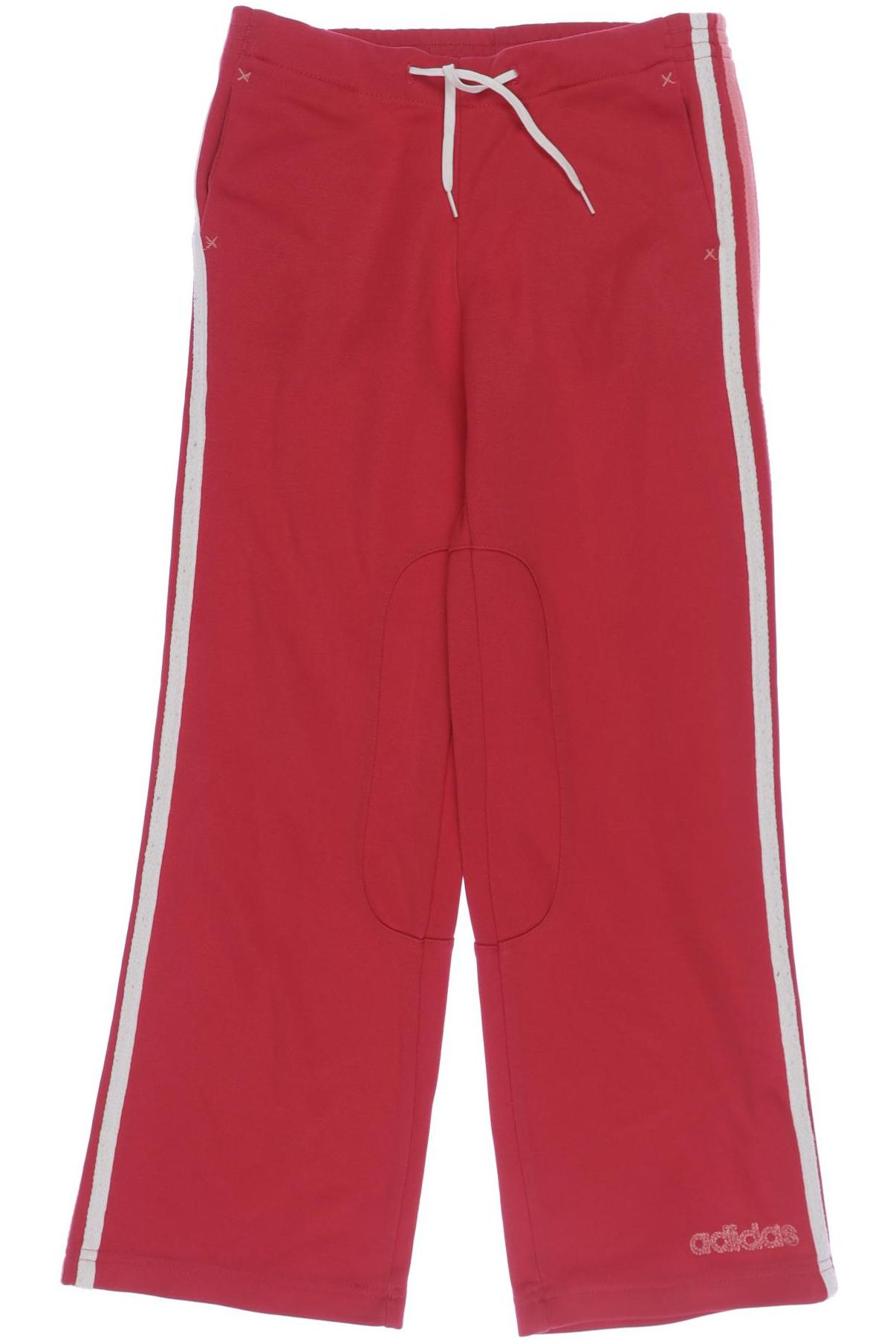 

adidas Damen Stoffhose, pink, Gr. 128