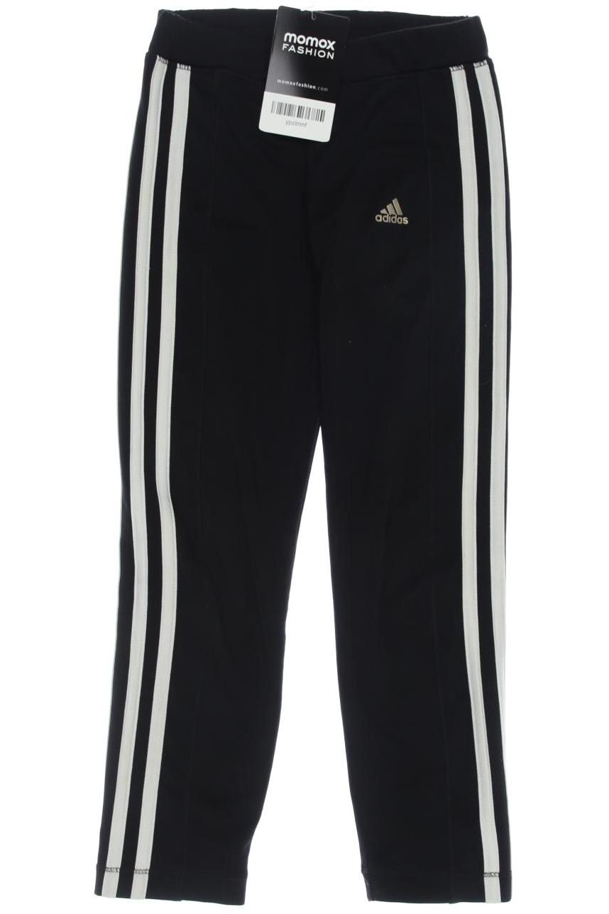 

adidas Damen Stoffhose, schwarz, Gr. 104