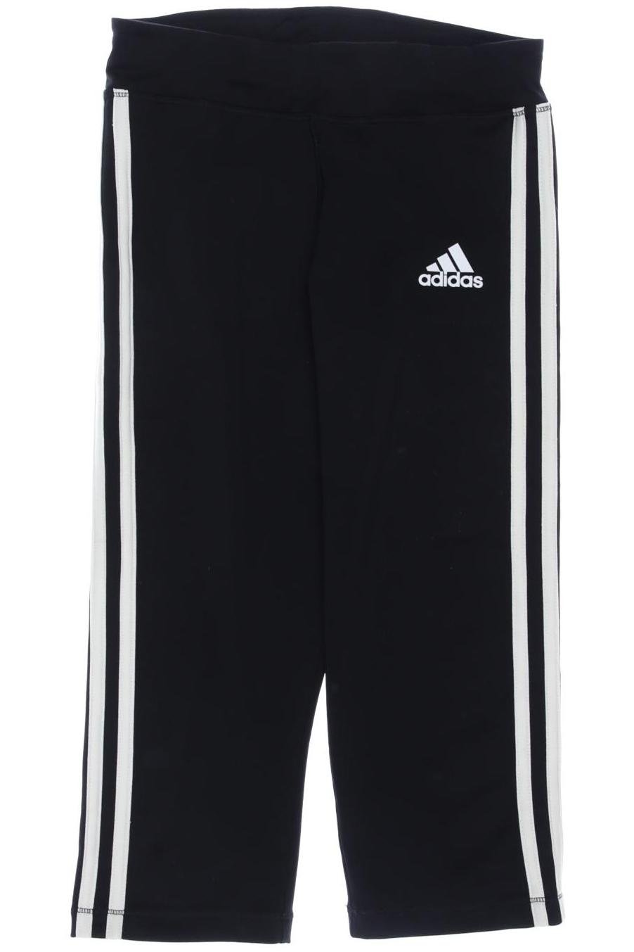 

adidas Damen Stoffhose, schwarz, Gr. 146