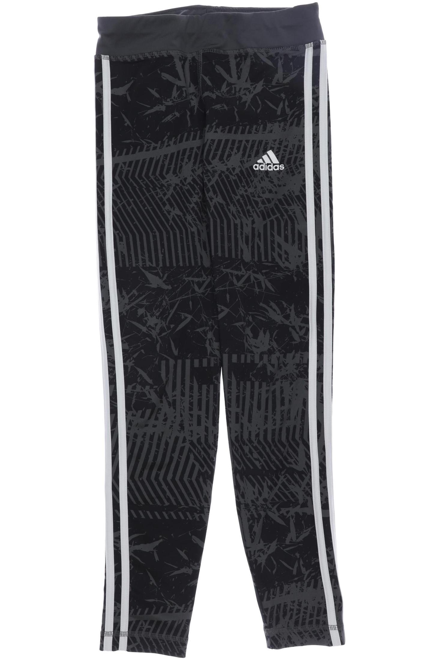 

adidas Damen Stoffhose, grau, Gr. 152