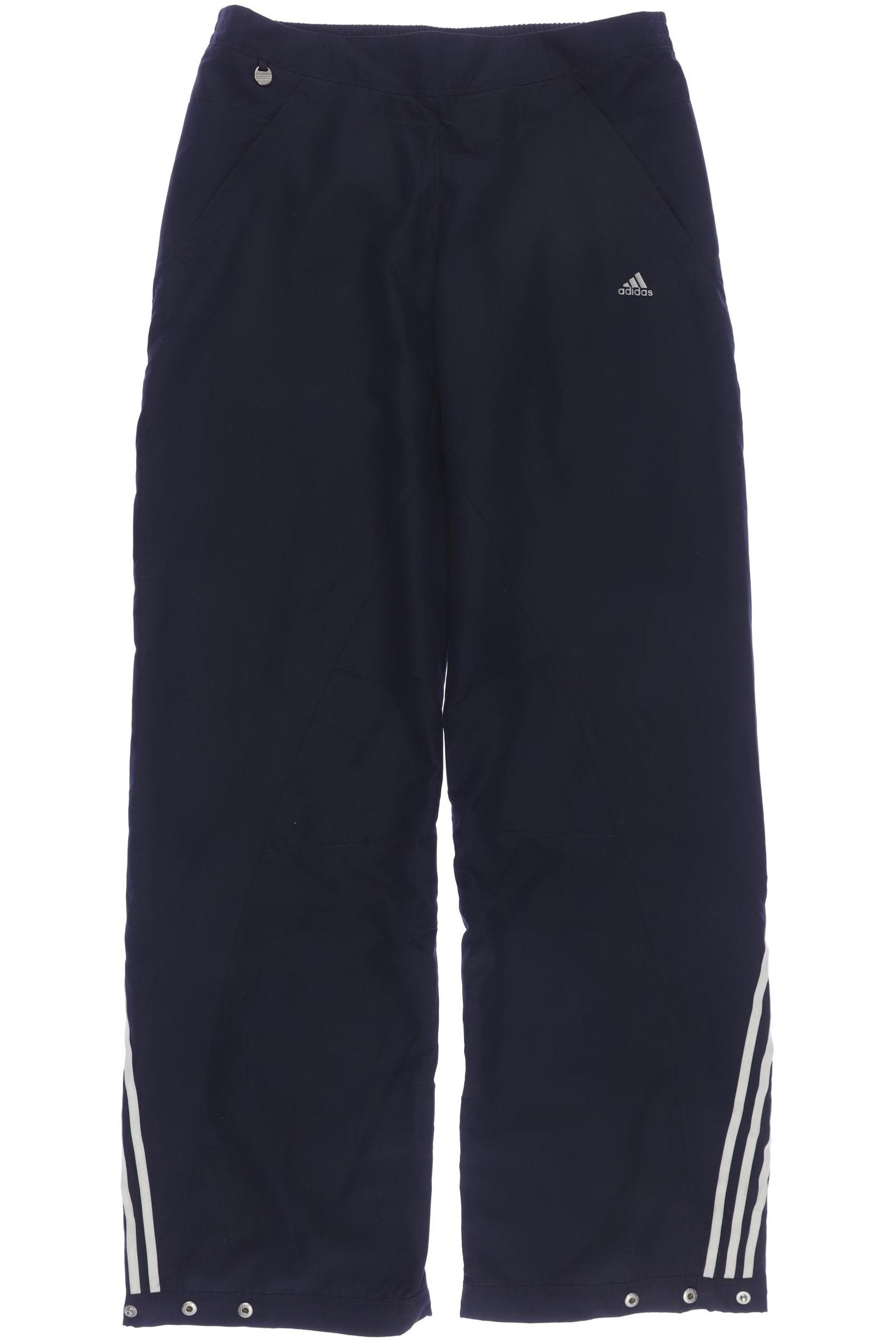 

adidas Damen Stoffhose, marineblau, Gr. 164