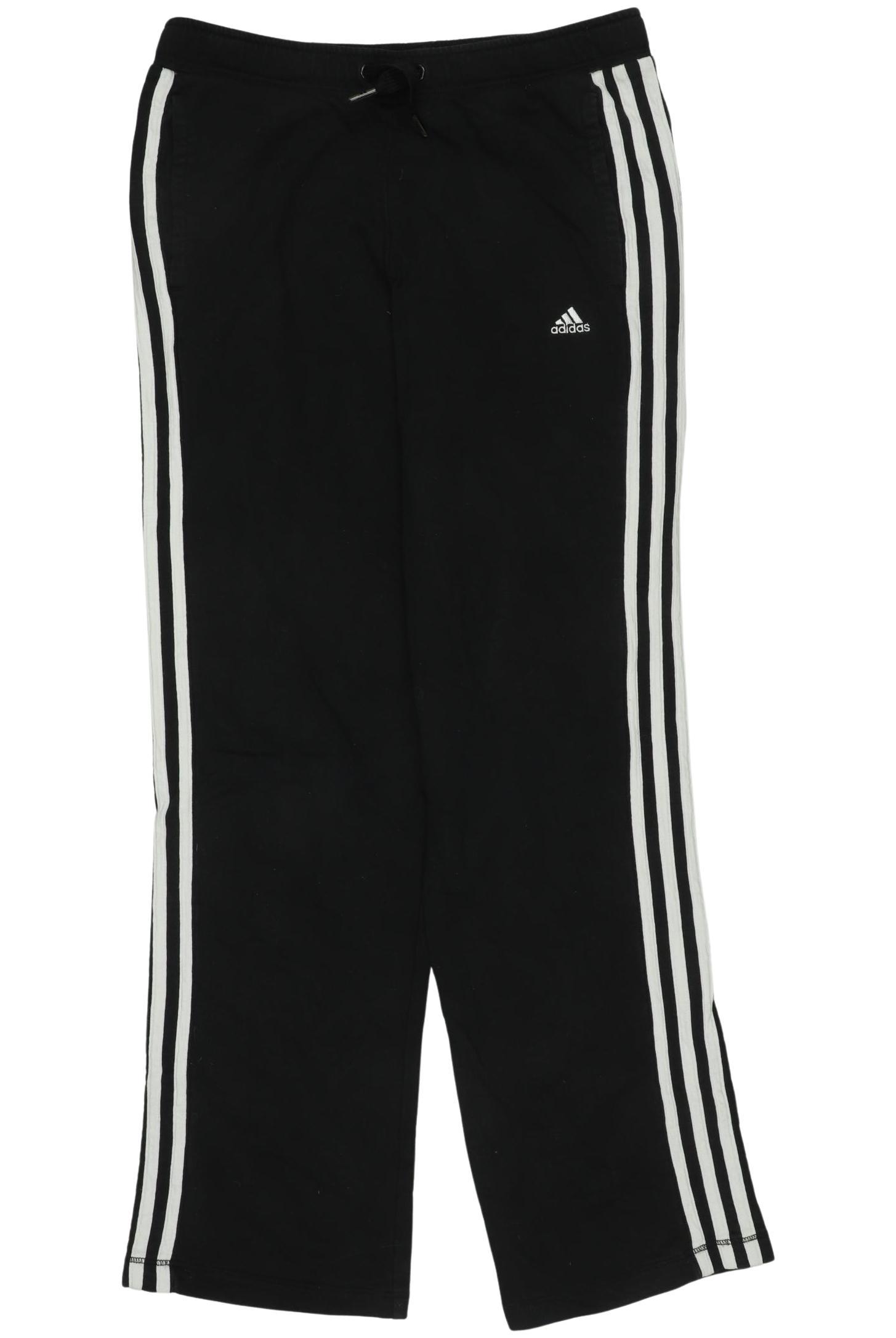 

adidas Mädchen Stoffhose, schwarz, Gr. 152