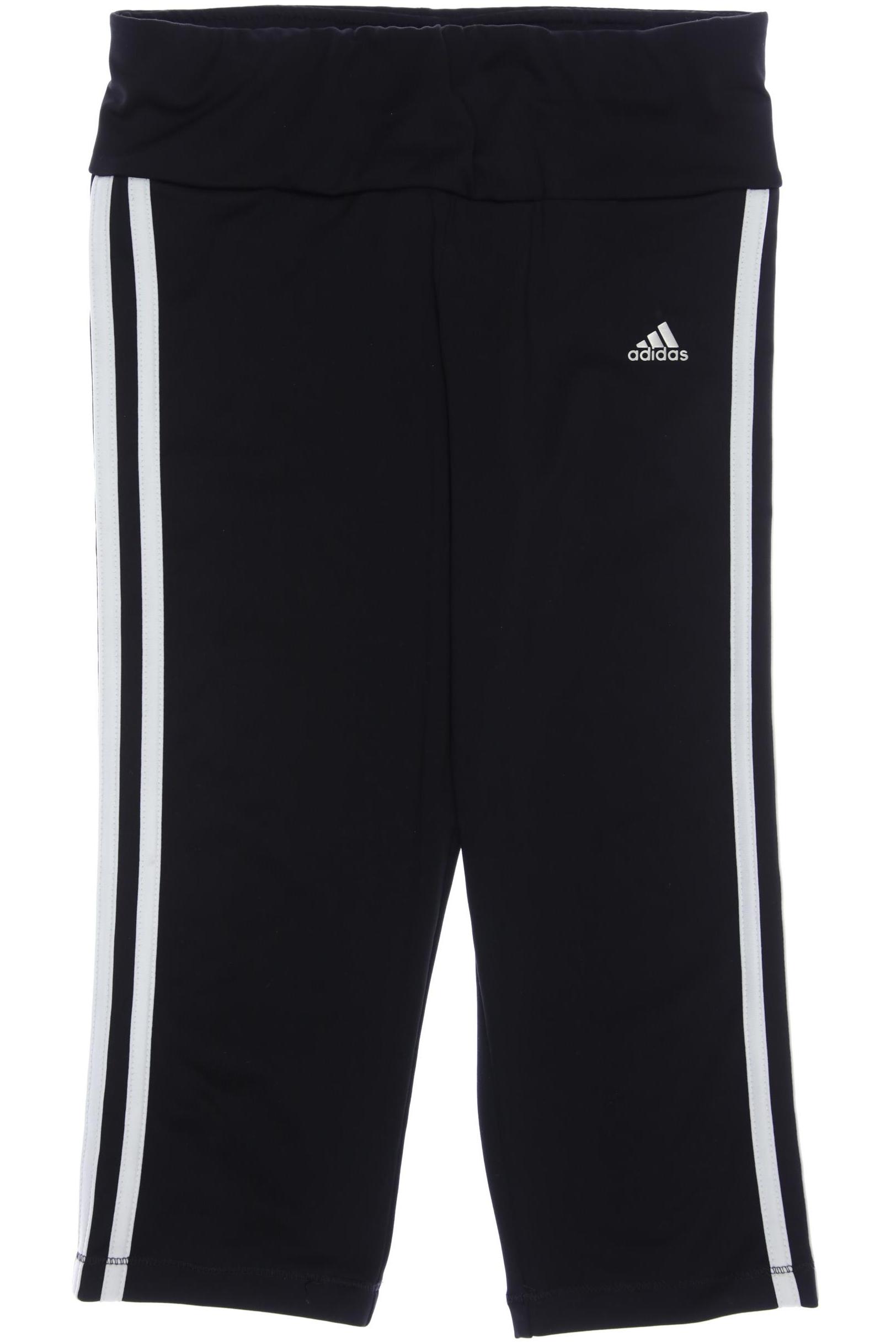 

adidas Damen Stoffhose, schwarz, Gr. 152