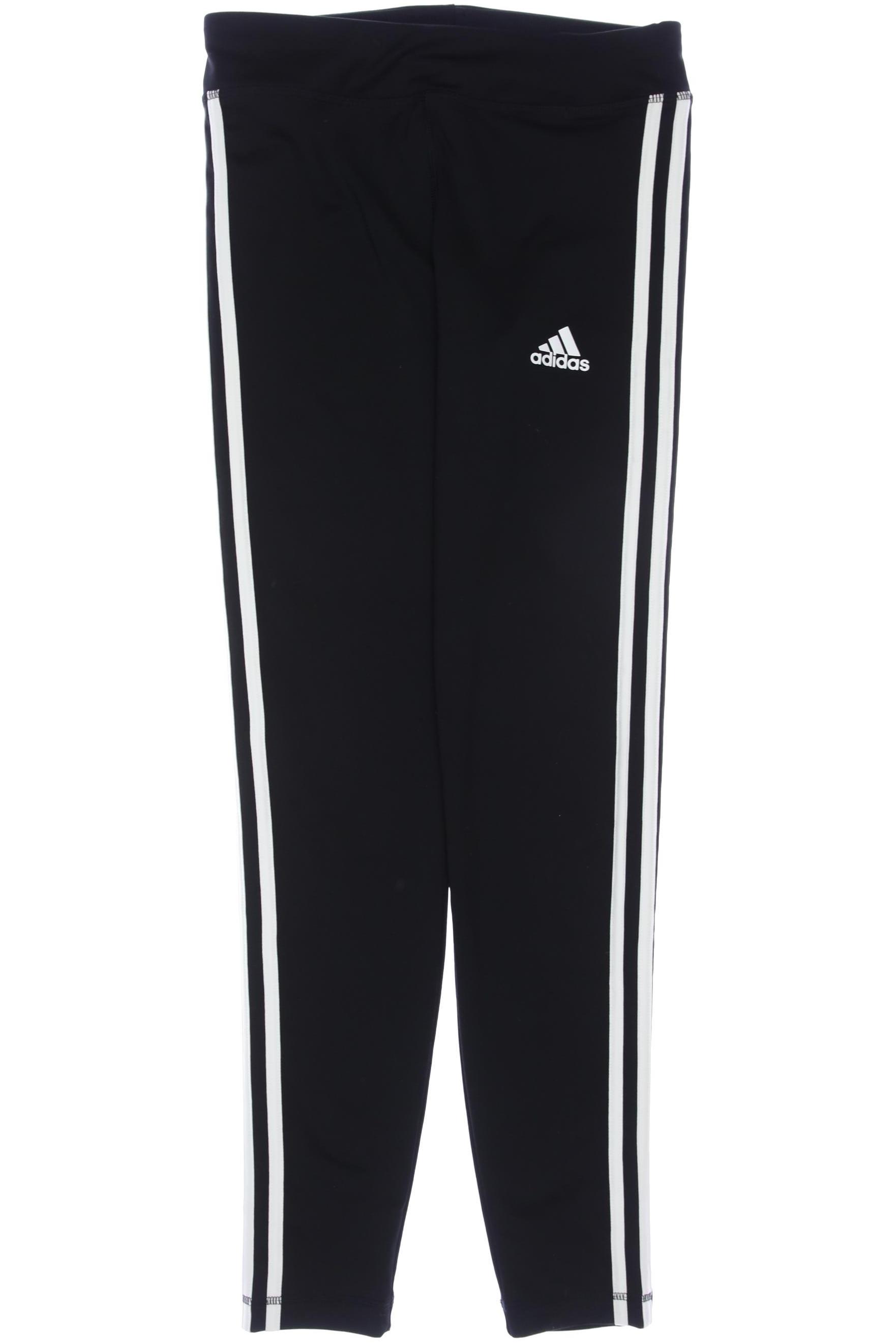 

adidas Damen Stoffhose, schwarz, Gr. 164