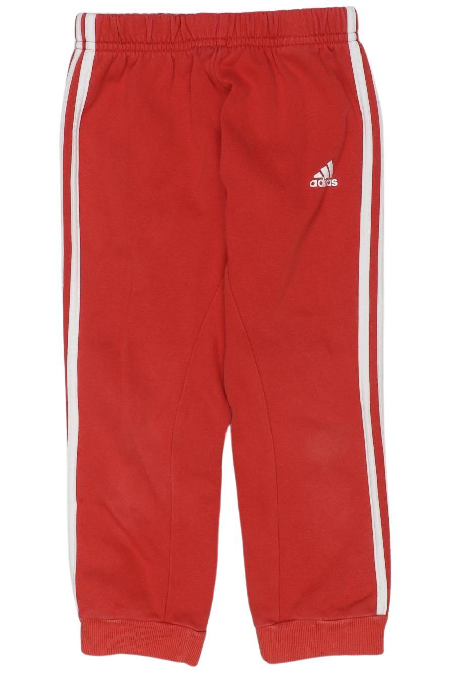 

adidas Mädchen Stoffhose, rot, Gr. 104