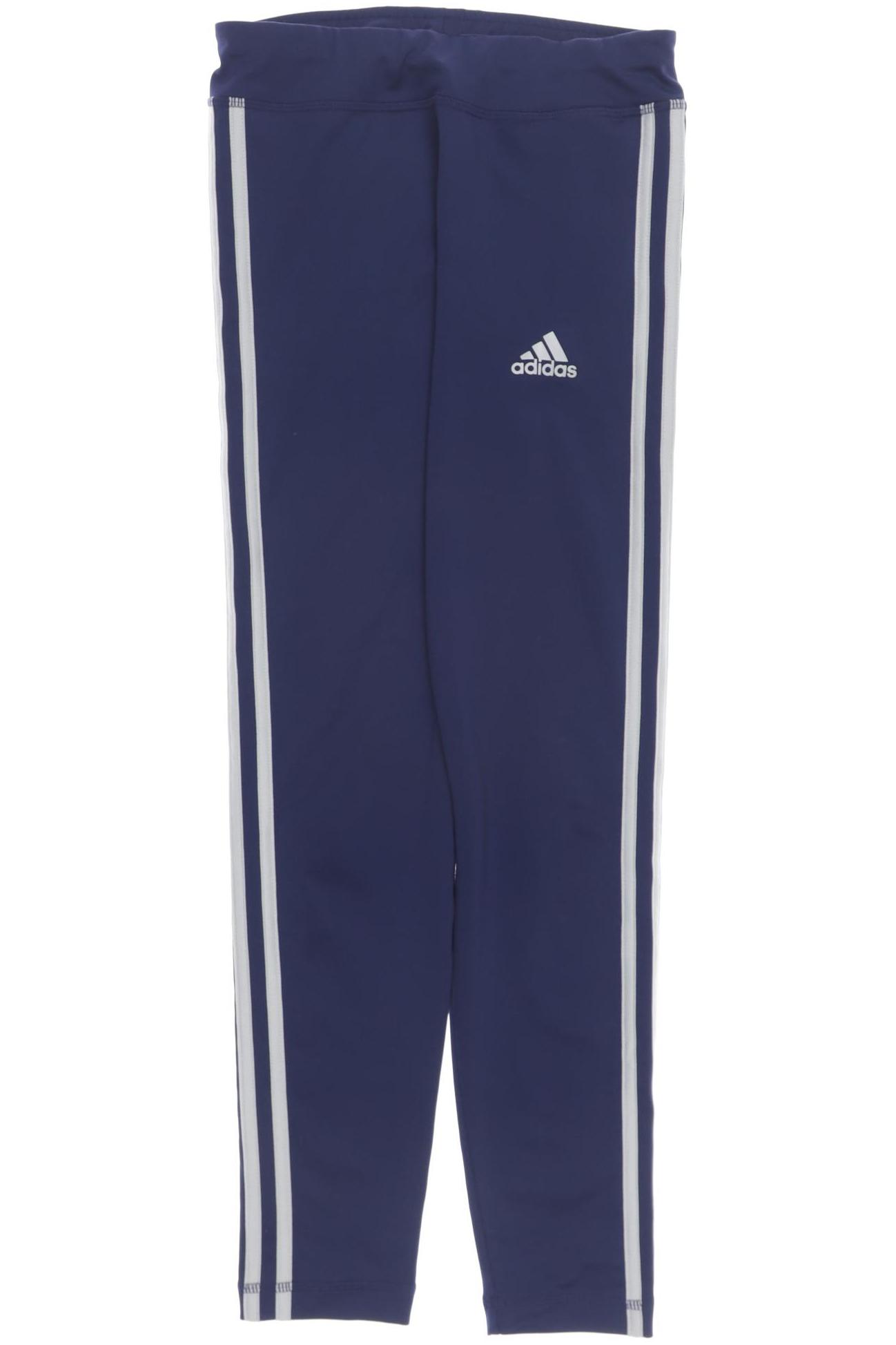 

adidas Damen Stoffhose, marineblau, Gr. 152