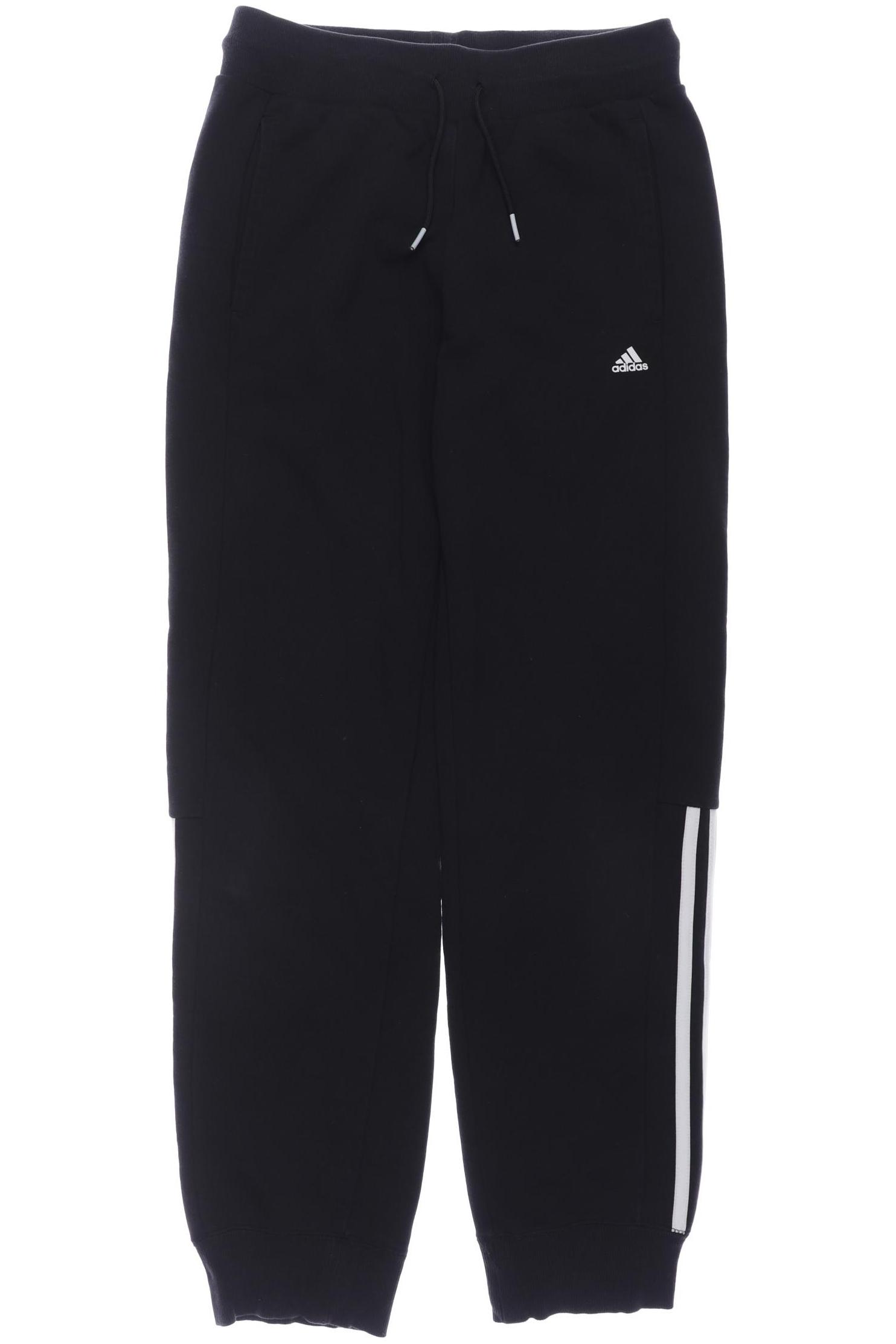 

adidas Damen Stoffhose, schwarz, Gr. 164