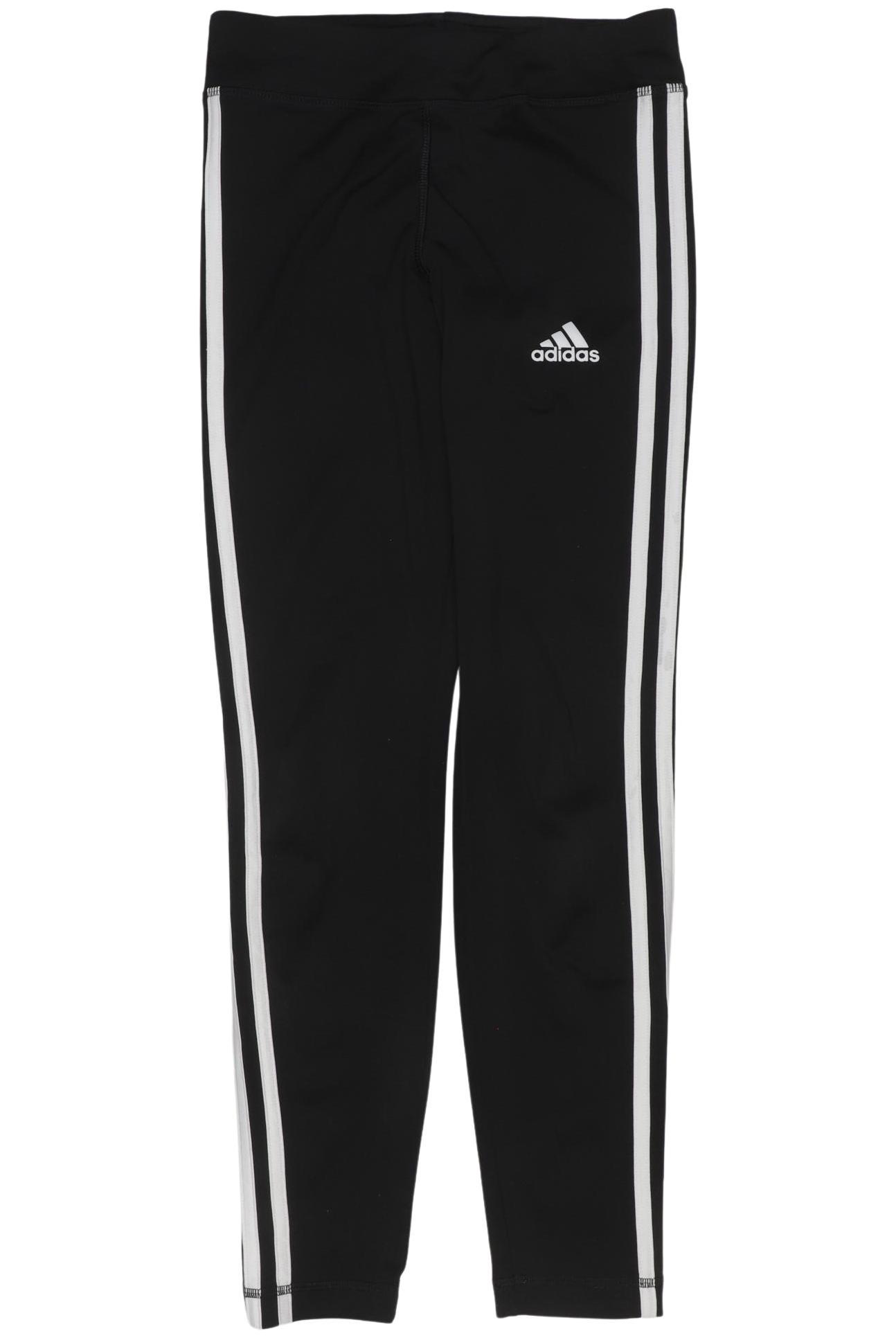 

adidas Mädchen Stoffhose, schwarz, Gr. 12