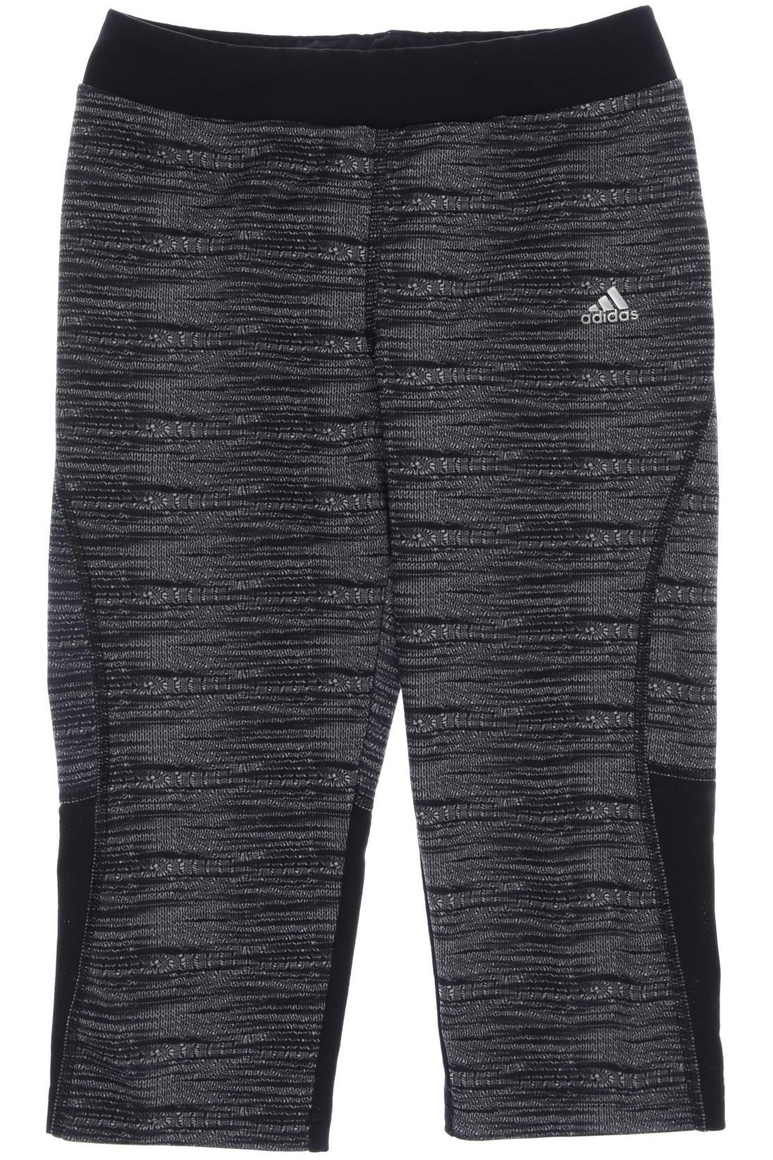 

adidas Damen Stoffhose, grau, Gr. 140