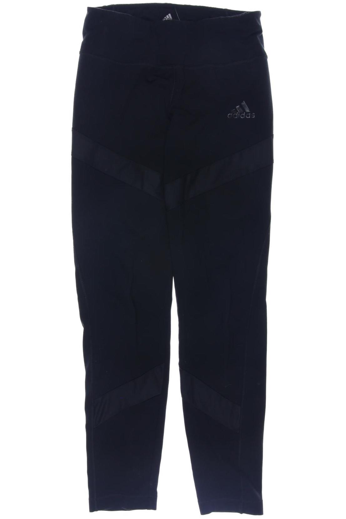 

adidas Damen Stoffhose, schwarz, Gr. 146