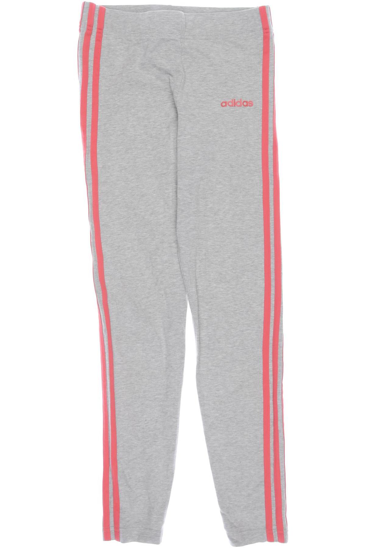 

adidas Damen Stoffhose, grau, Gr. 164