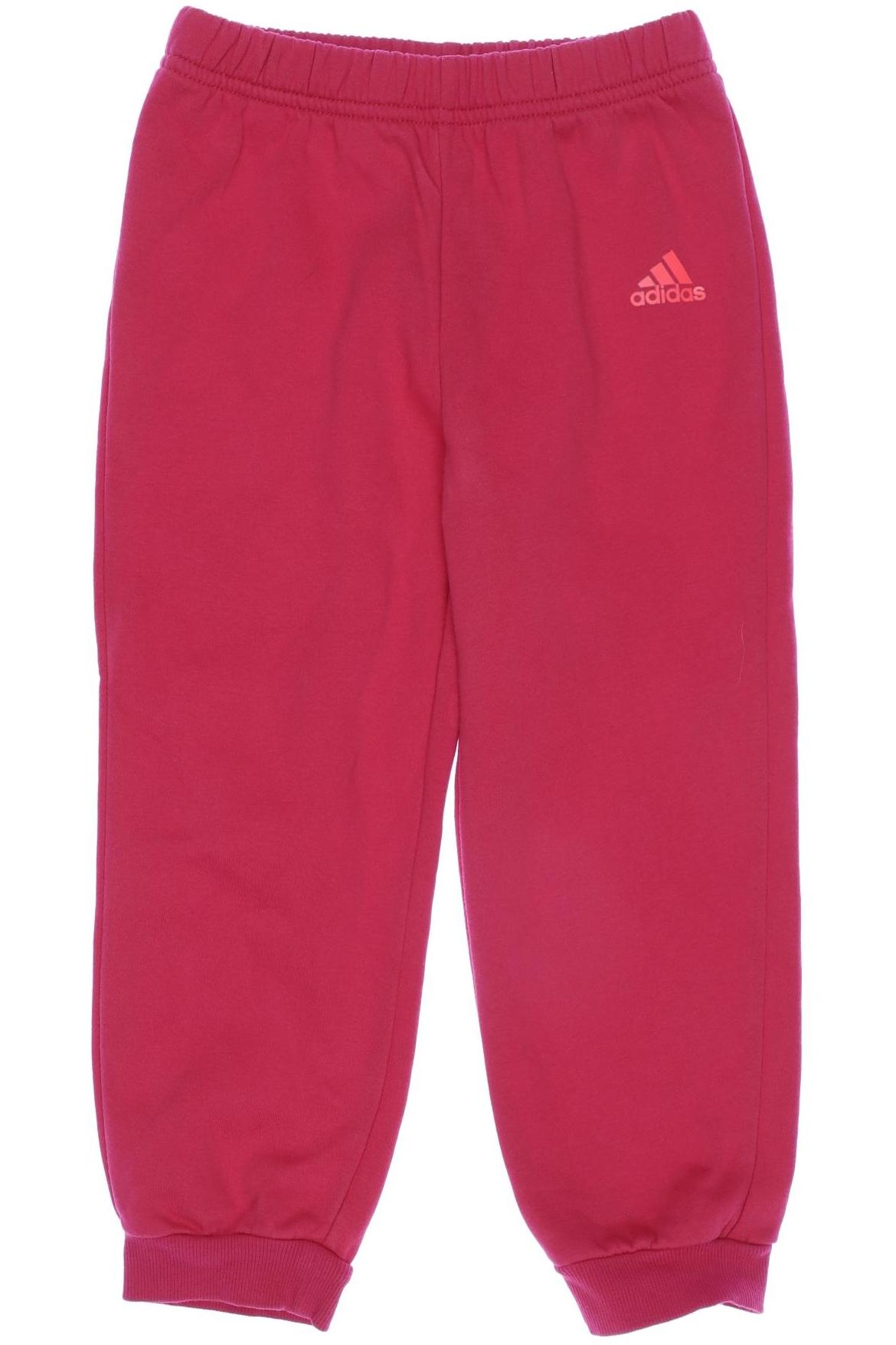 

adidas Damen Stoffhose, pink, Gr. 104