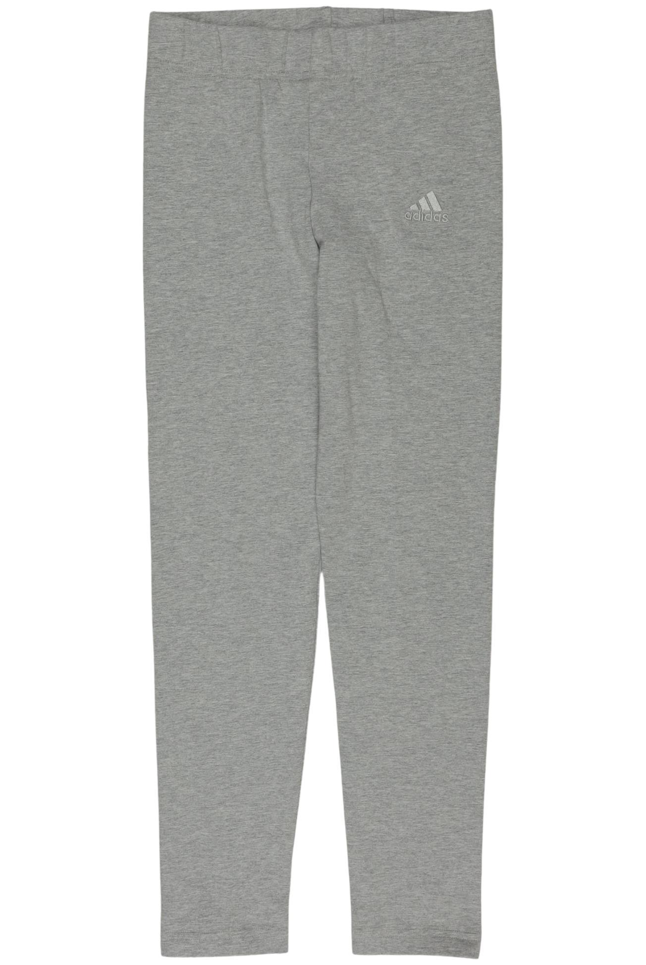 

adidas Mädchen Stoffhose, grau, Gr. 140