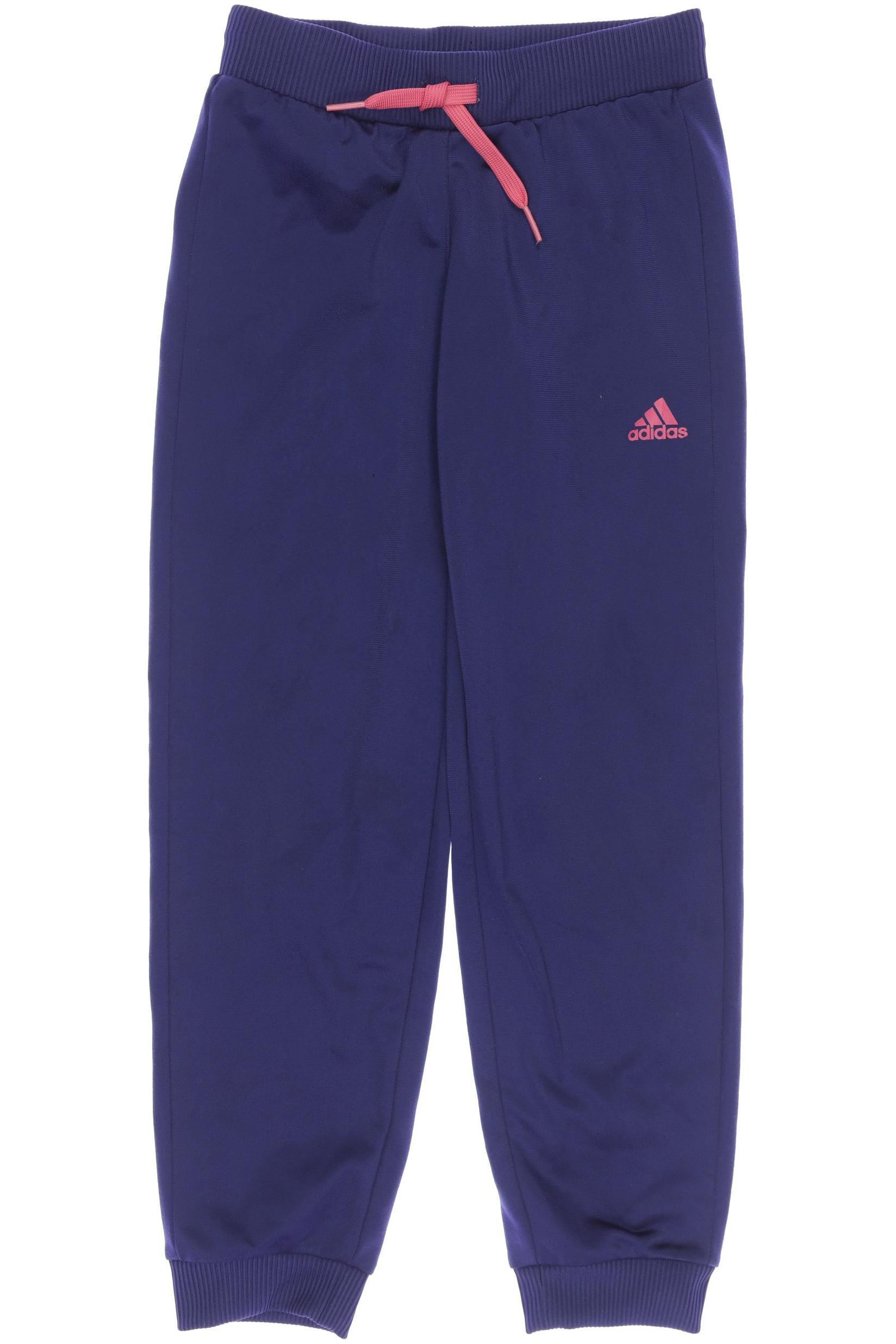 

adidas Damen Stoffhose, blau, Gr. 128