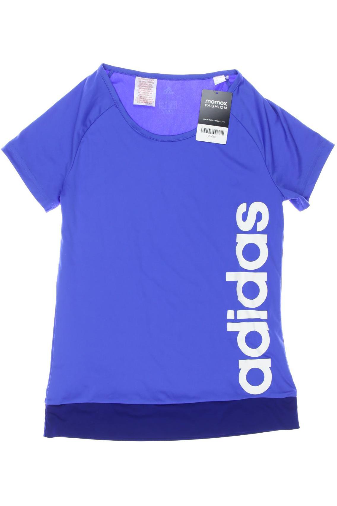 

adidas Damen T-Shirt, blau, Gr. 164