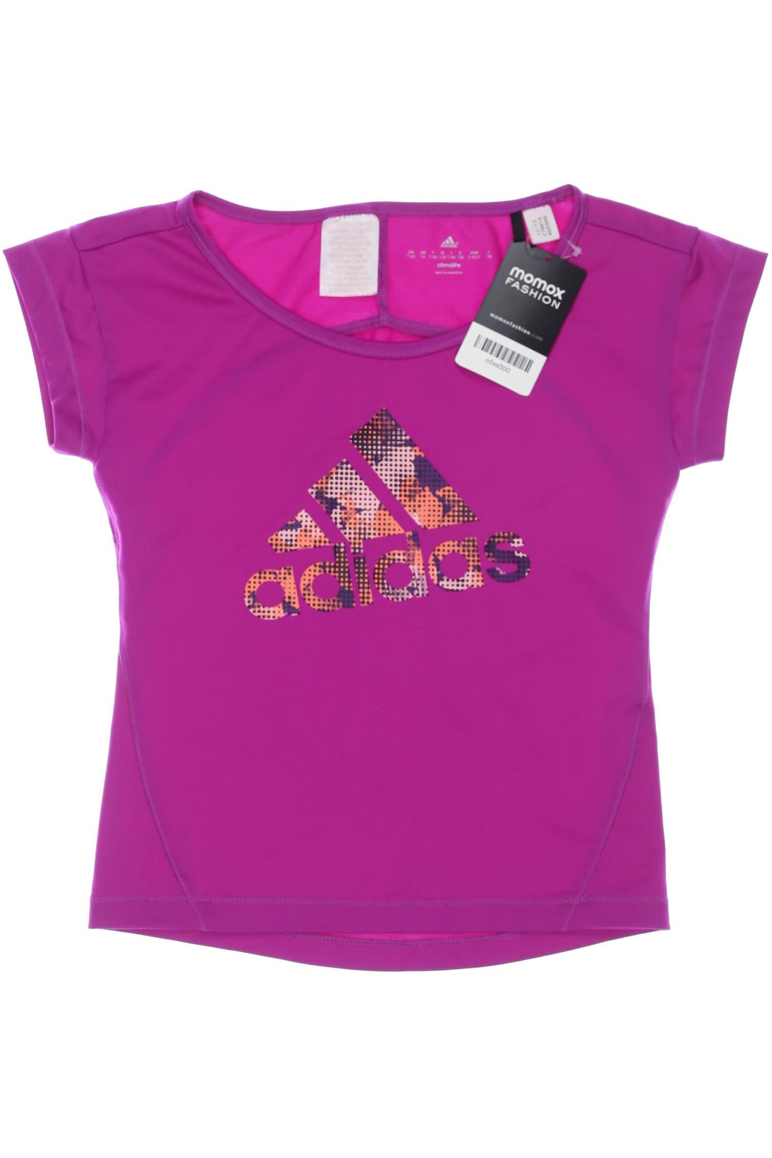 

adidas Mädchen T-Shirt, pink, Gr. 128