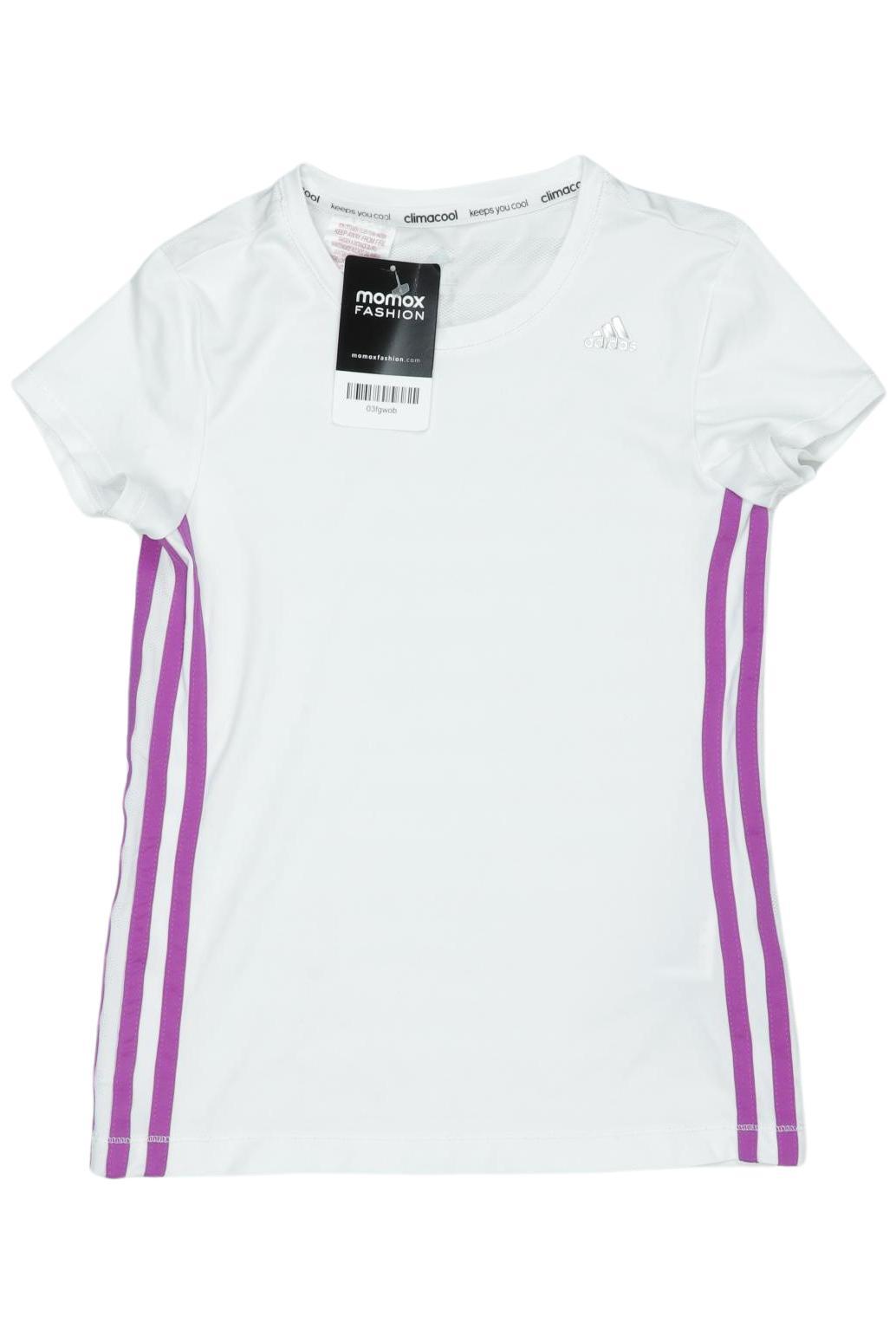 

adidas Damen T-Shirt, weiß, Gr. 140