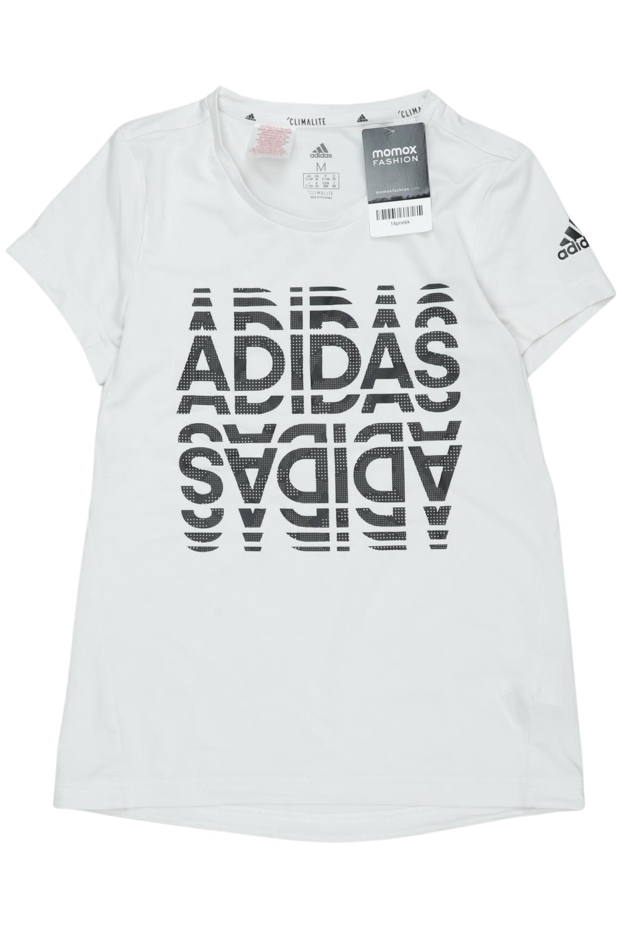 

adidas Damen T-Shirt, weiß, Gr. 152