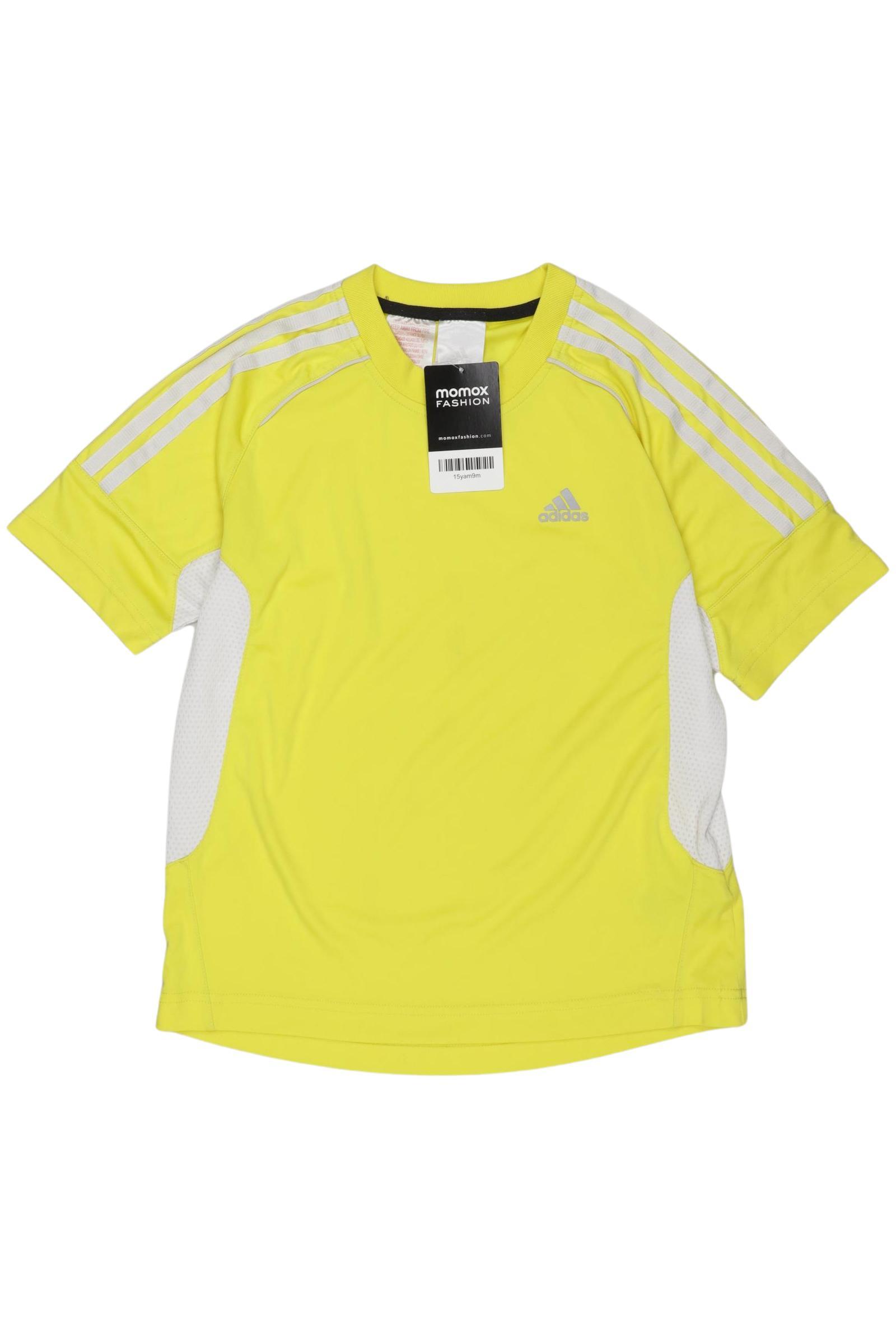 

adidas Damen T-Shirt, gelb, Gr. 140