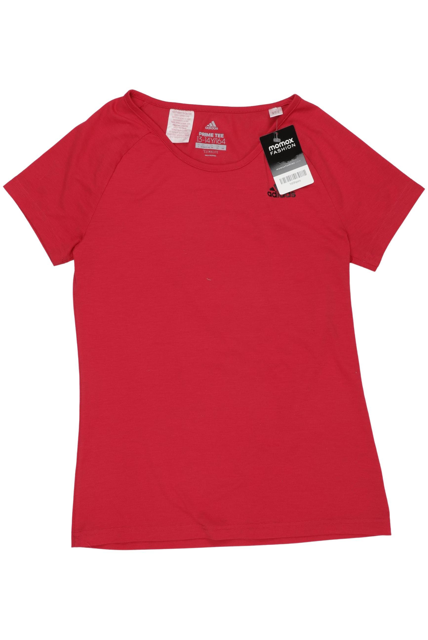 

adidas Damen T-Shirt, rot, Gr. 164
