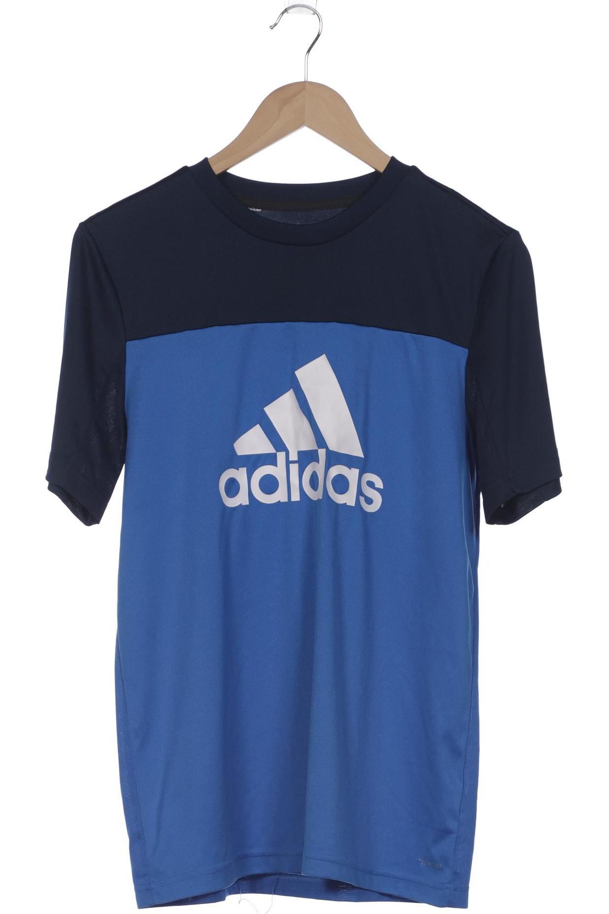 

adidas Damen T-Shirt, blau, Gr. 170