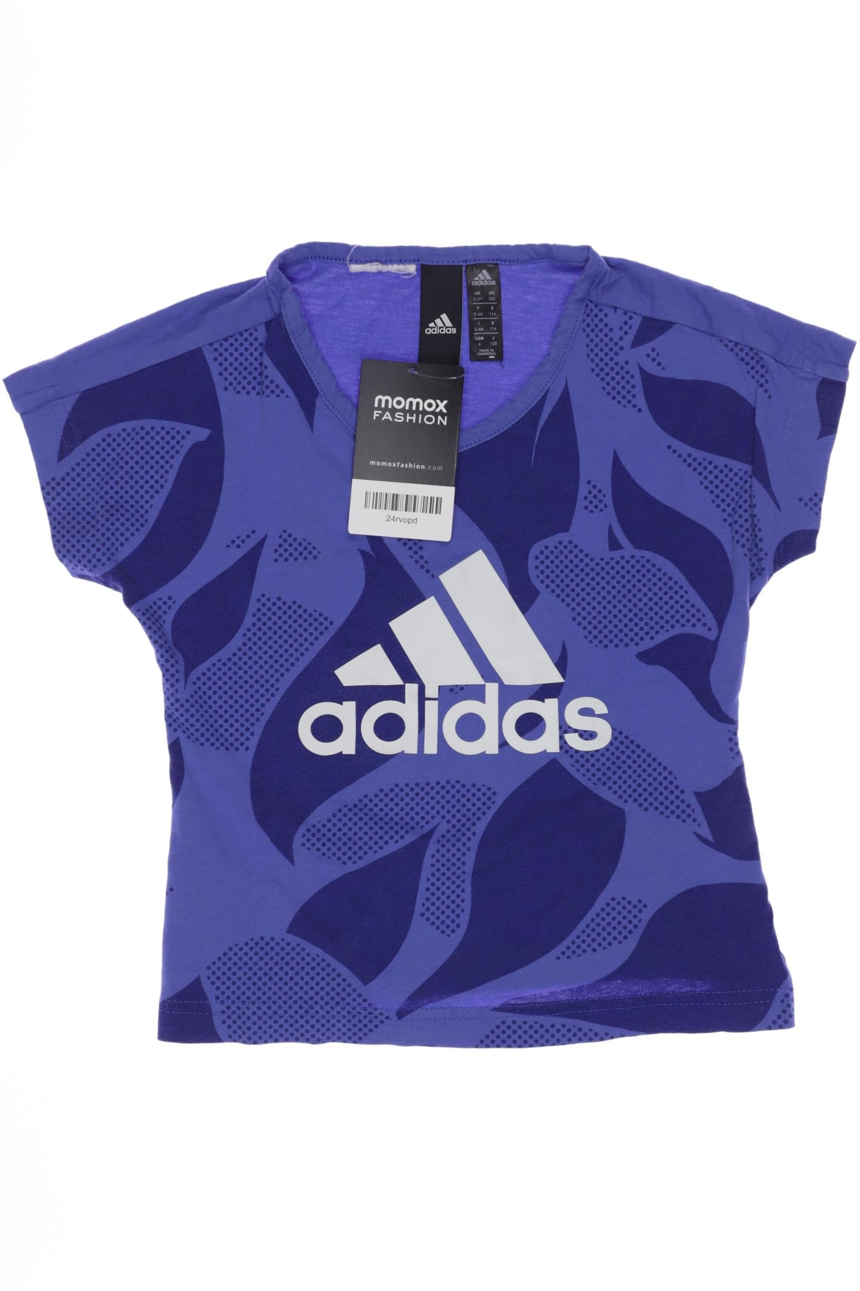 

adidas Damen T-Shirt, marineblau, Gr. 116