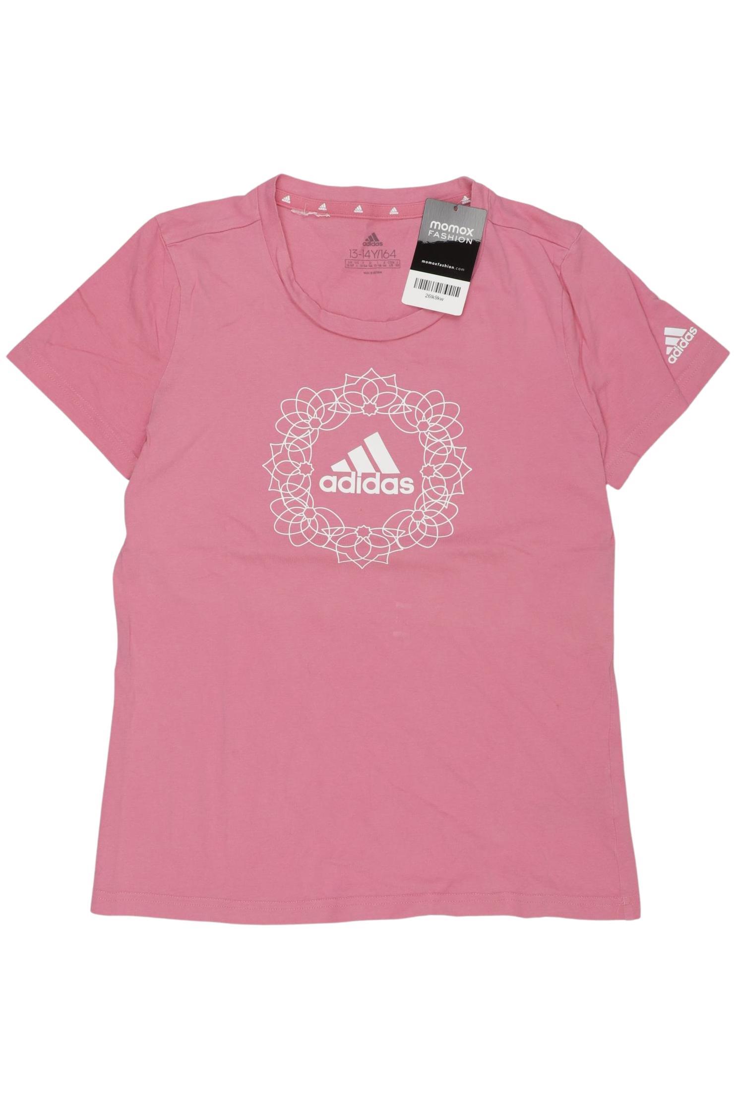 

adidas Mädchen T-Shirt, pink, Gr. 164