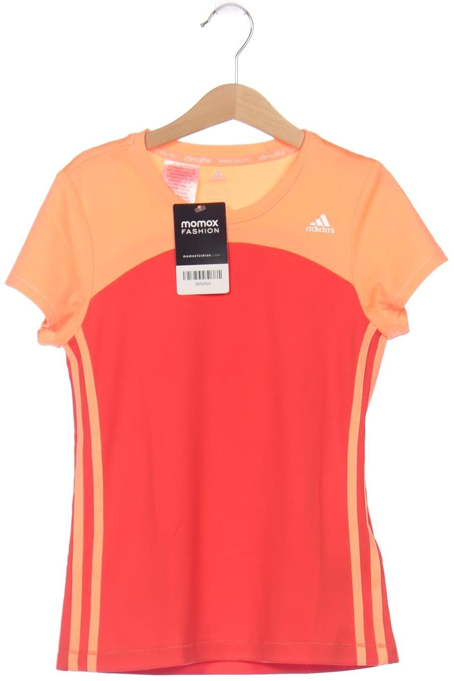 

adidas Damen T-Shirt, orange, Gr. 140