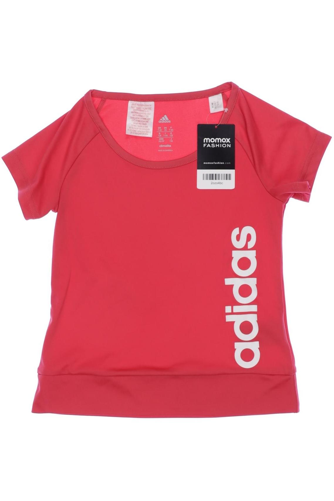 

adidas Mädchen T-Shirt, rot, Gr. 128