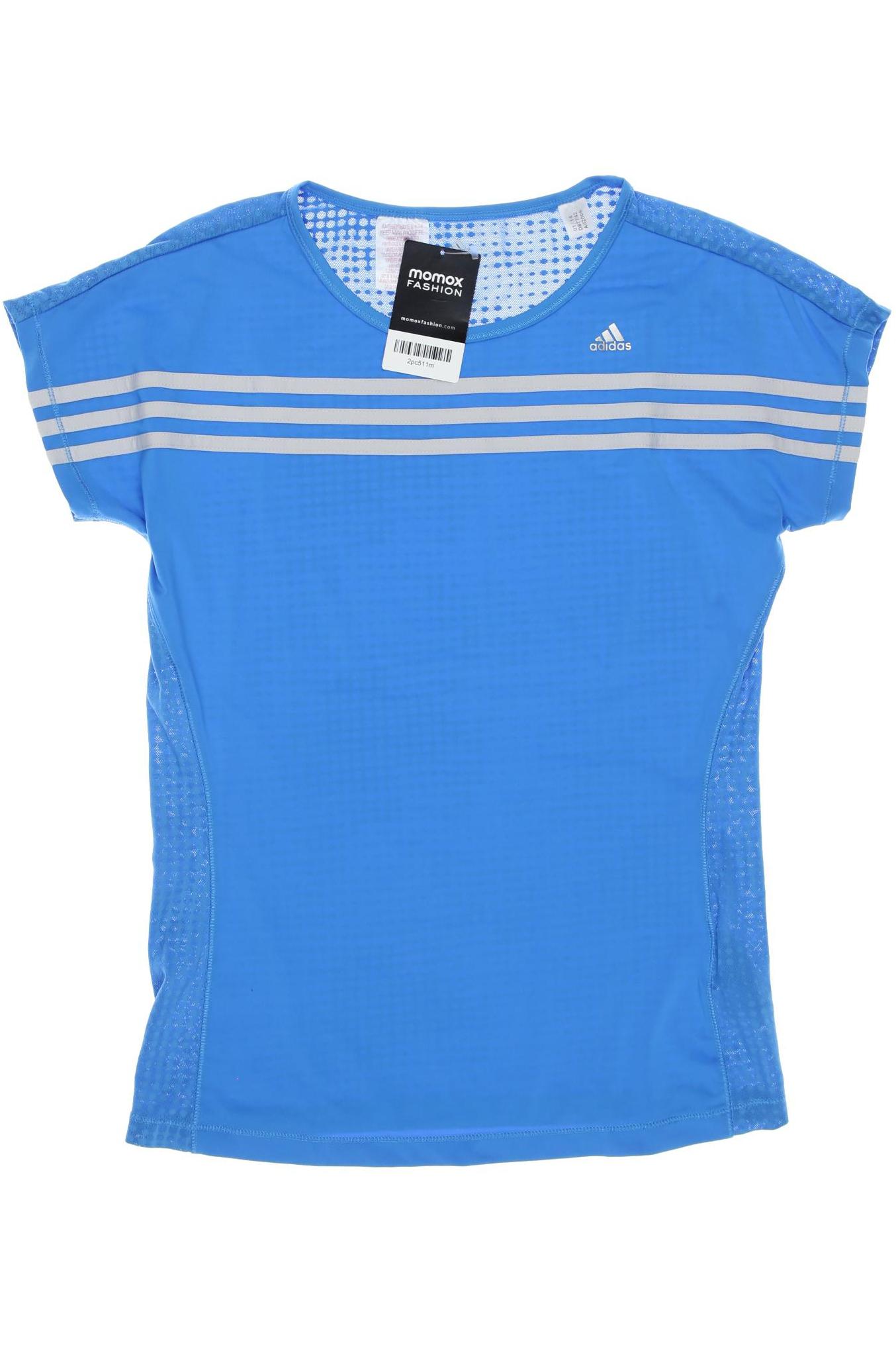 

adidas Damen T-Shirt, blau, Gr. 164