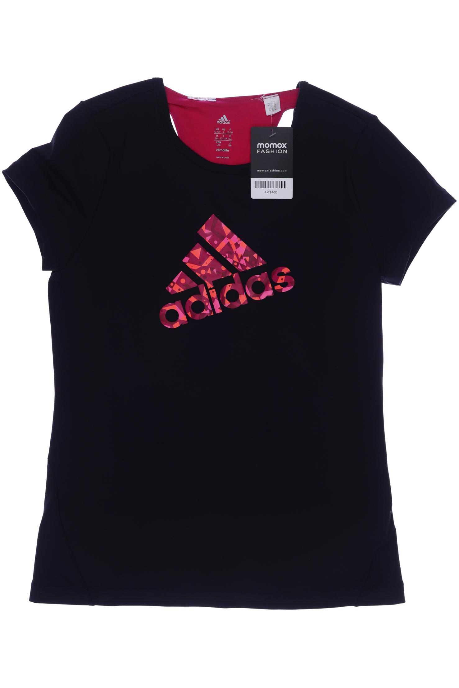 

adidas Mädchen T-Shirt, schwarz, Gr. 164