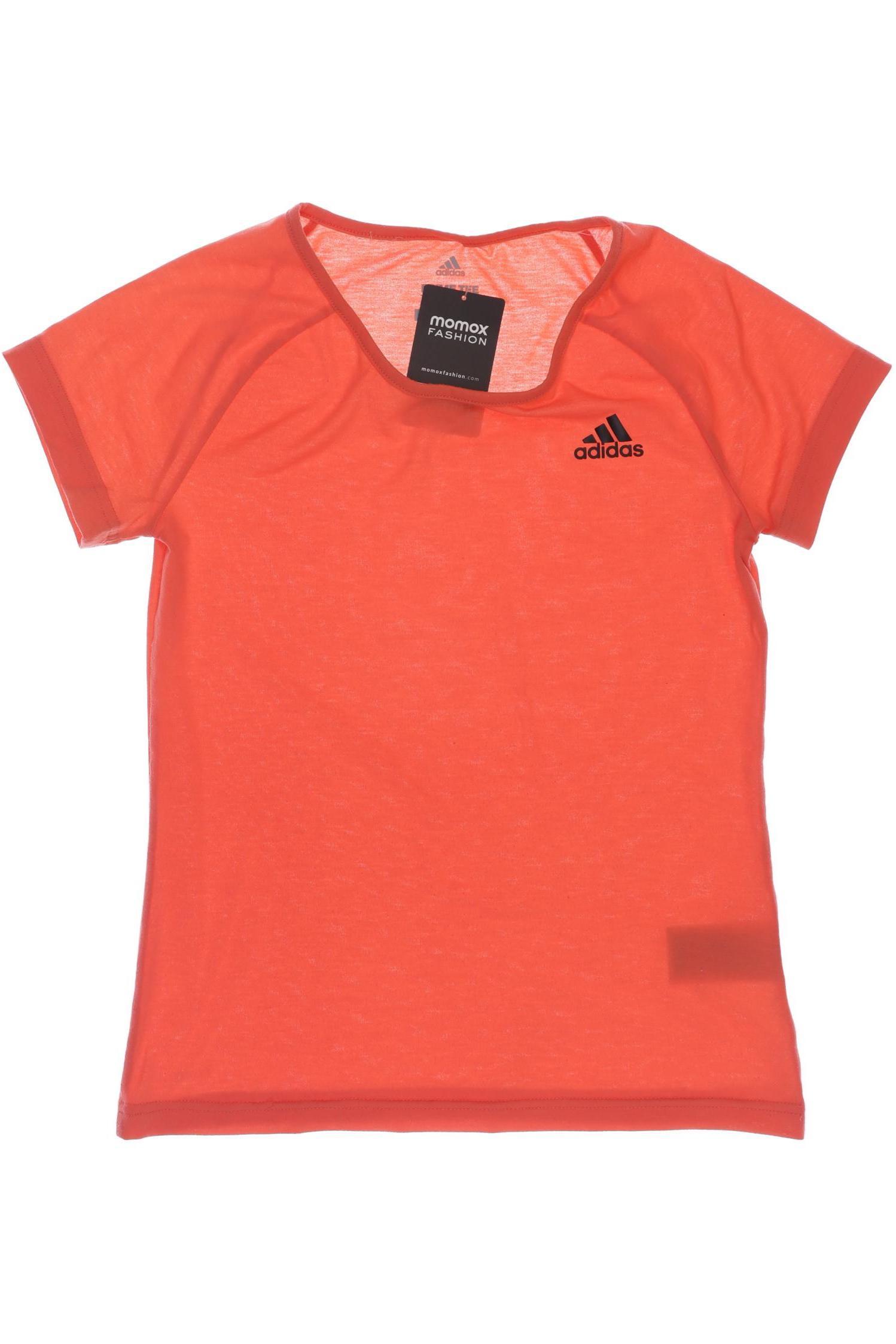 

adidas Damen T-Shirt, orange, Gr. 152