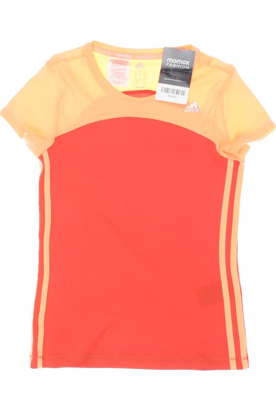 

adidas Damen T-Shirt, orange, Gr. 140