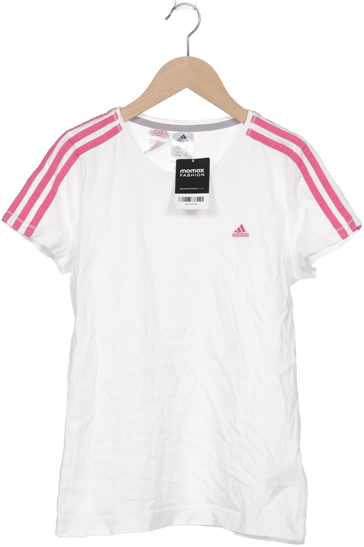 

adidas Damen T-Shirt, weiß, Gr. 170