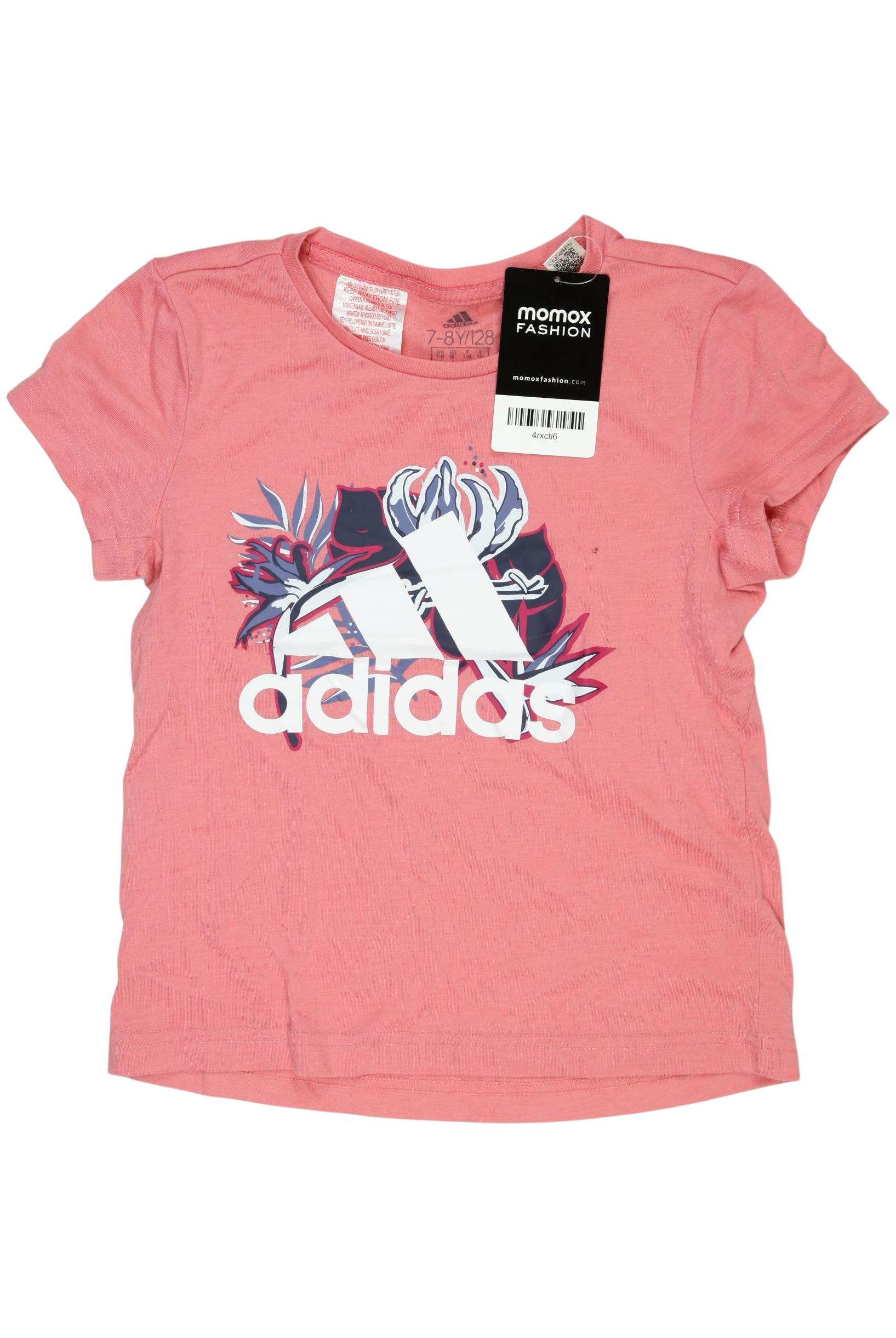 

adidas Damen T-Shirt, pink, Gr. 128